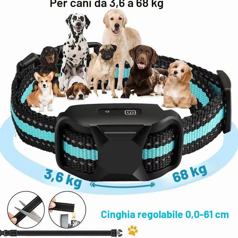 Collare da Addestramento per Cani | Portata XXL di 3000 m | Conforme Nuova Legge Benessere Animali 2026 | 3 moda Beep, Vibrazione, Boost Vibrazione | Per cani di Tutte le Taglie |