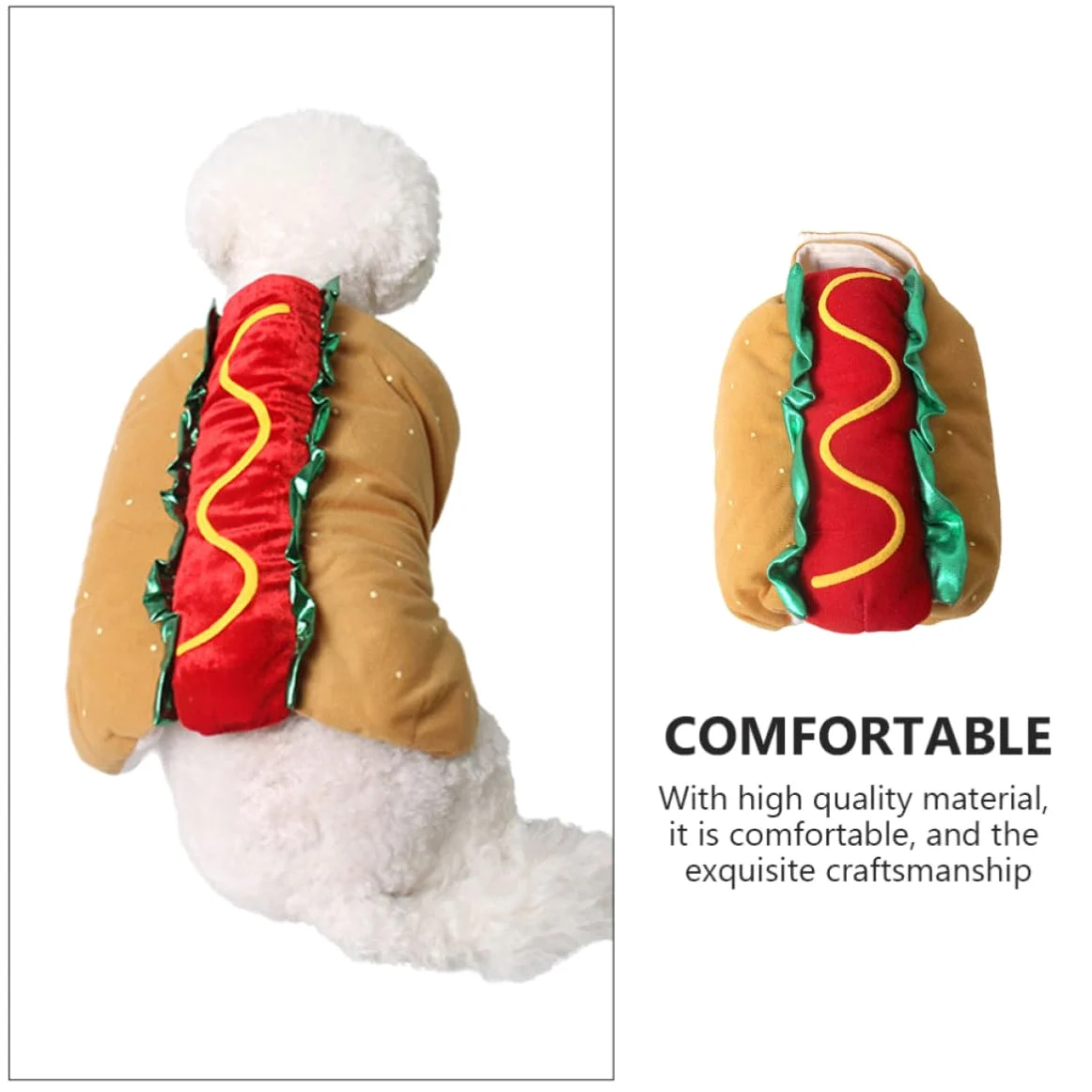 Alasum Costume e Stile Creativo e Adorabile e Arancia in Poliestere per Cani e Gatti per Leggero e Comodo Facile da Indossare per Feste e Carnevali Feste Carnevali
