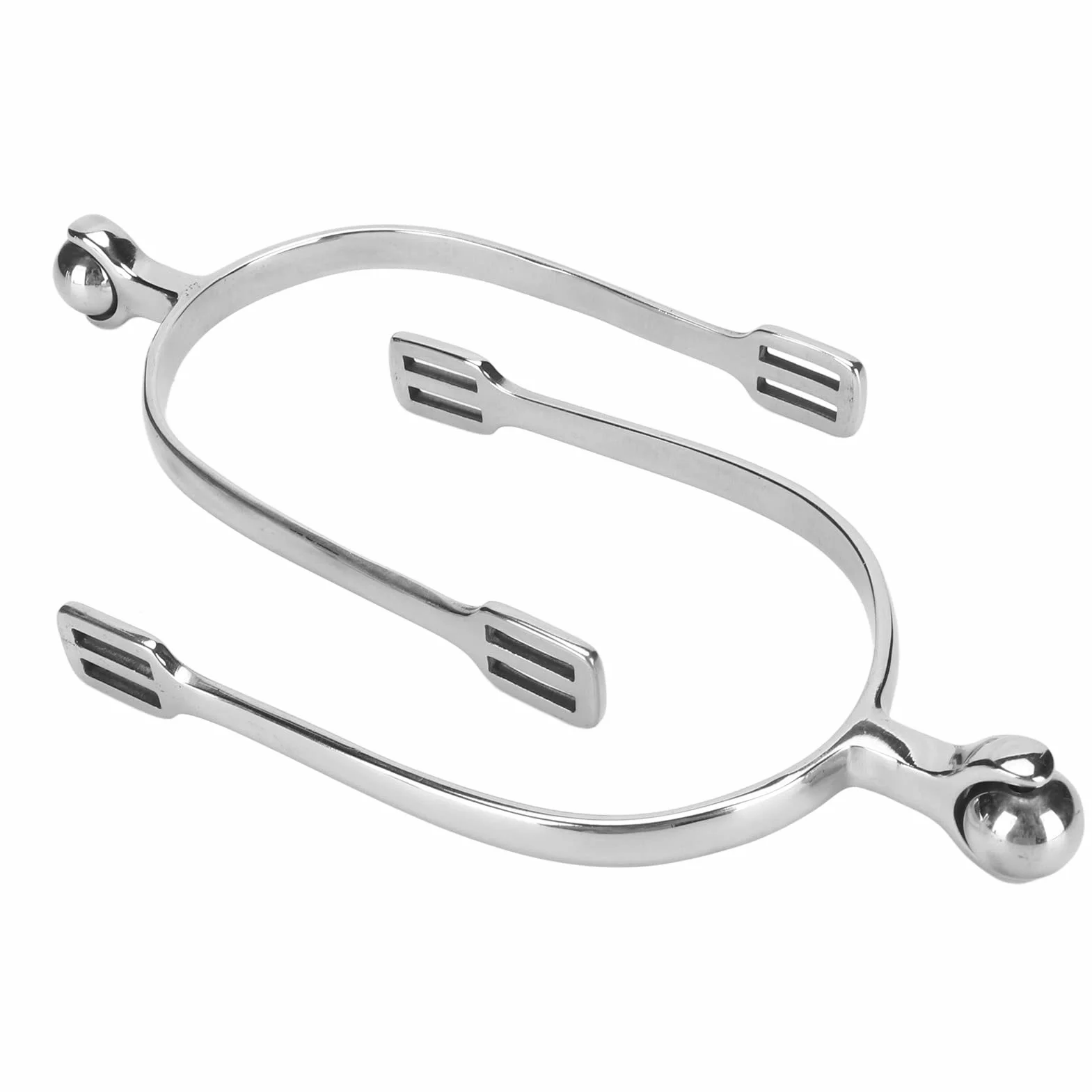 flexman Speroni da Equitazione 2 Pezzi, Speroni Cavallo Inglesi in Acciaio Inossidabile con Sfera a Rullo Stivali Equestre Amanti Dell'Equitazione Cavaliere per Stivali Equitazione, Uomini, Cavalieri