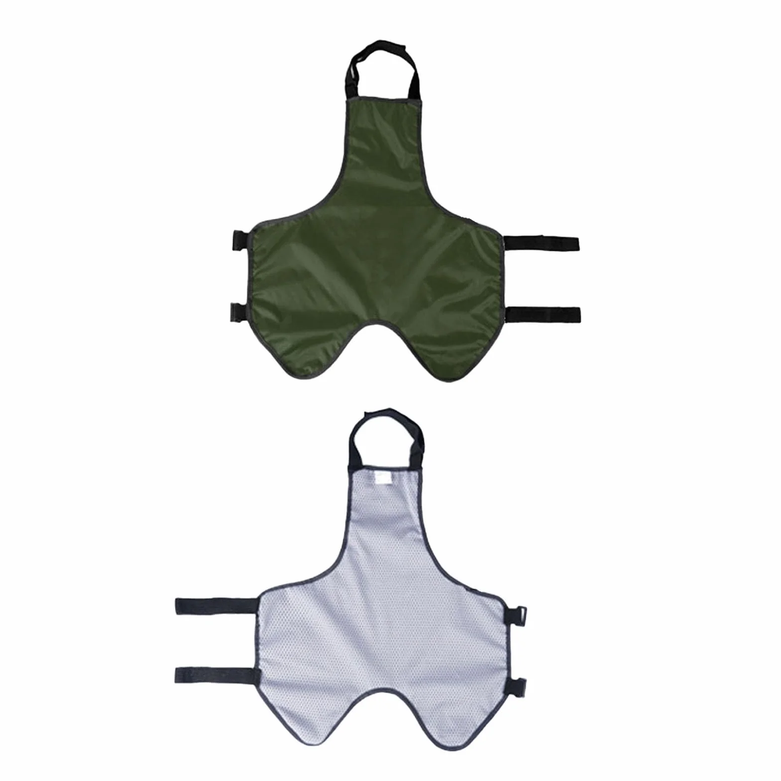 Grembiule per Cani Protezione per la Pancia Bavaglino Impermeabile per Cani Protezione per il Torace Gilet Protettivo per Animali Domestici per Cani Maschi e Femmine Corgi Bassotto Bulldog(M-OD Verde)