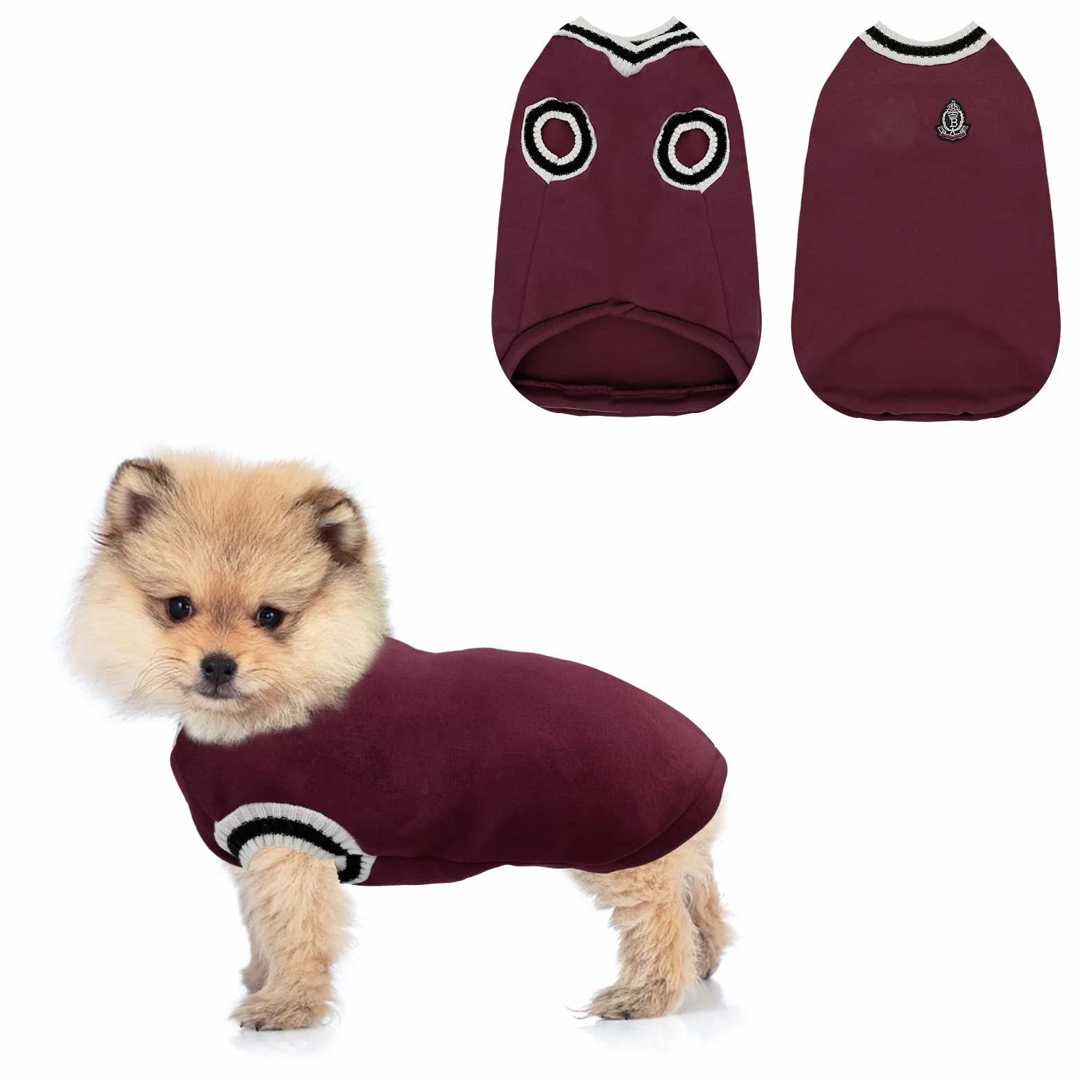 Maglione per Cane Cappotto Invernali per Cani Vestiti per Cani Caldo Sudore Camicia Pigiama Lavorato a Maglia Giacca Gilet per Cucciolo Animali Domestici Gatto Cani di Piccola Media Grande Taglia