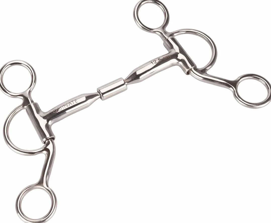 Equinate Morso western Billy Allen Bit con Shanks in acciaio inox, 12,5 cm