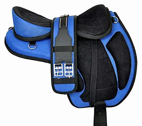 Wonderwish Treeless Bareback Sella Inglese per Cavallo Salta