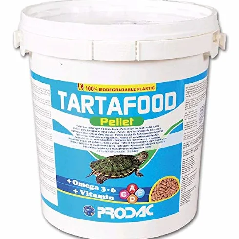 Prodac TartaFood Pellet granulės dideliems ir vidutiniams vandens vėžliams 4L/1kg