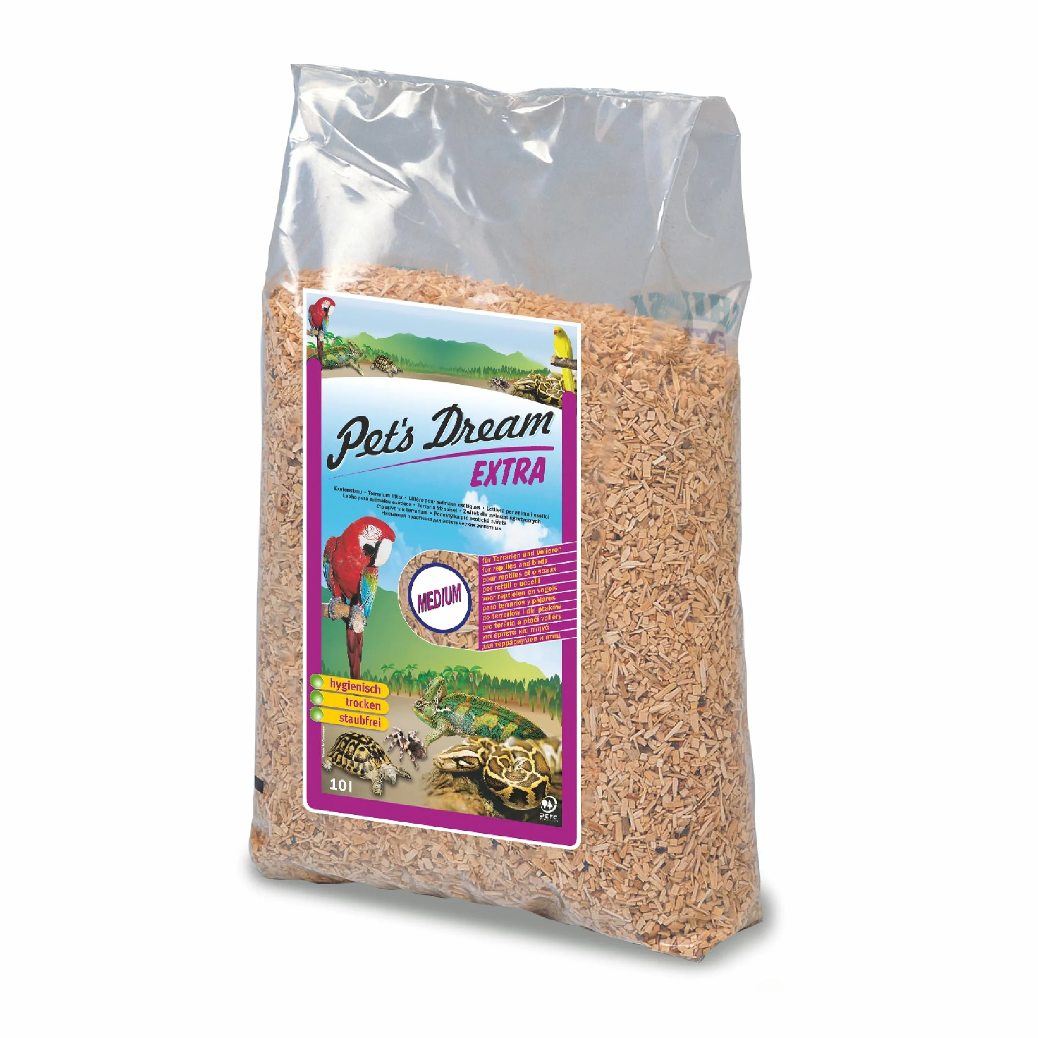 Ajm Pet Products Ltd - Biancheria da Letto in Legno di faggio, 10 l, Misura Media