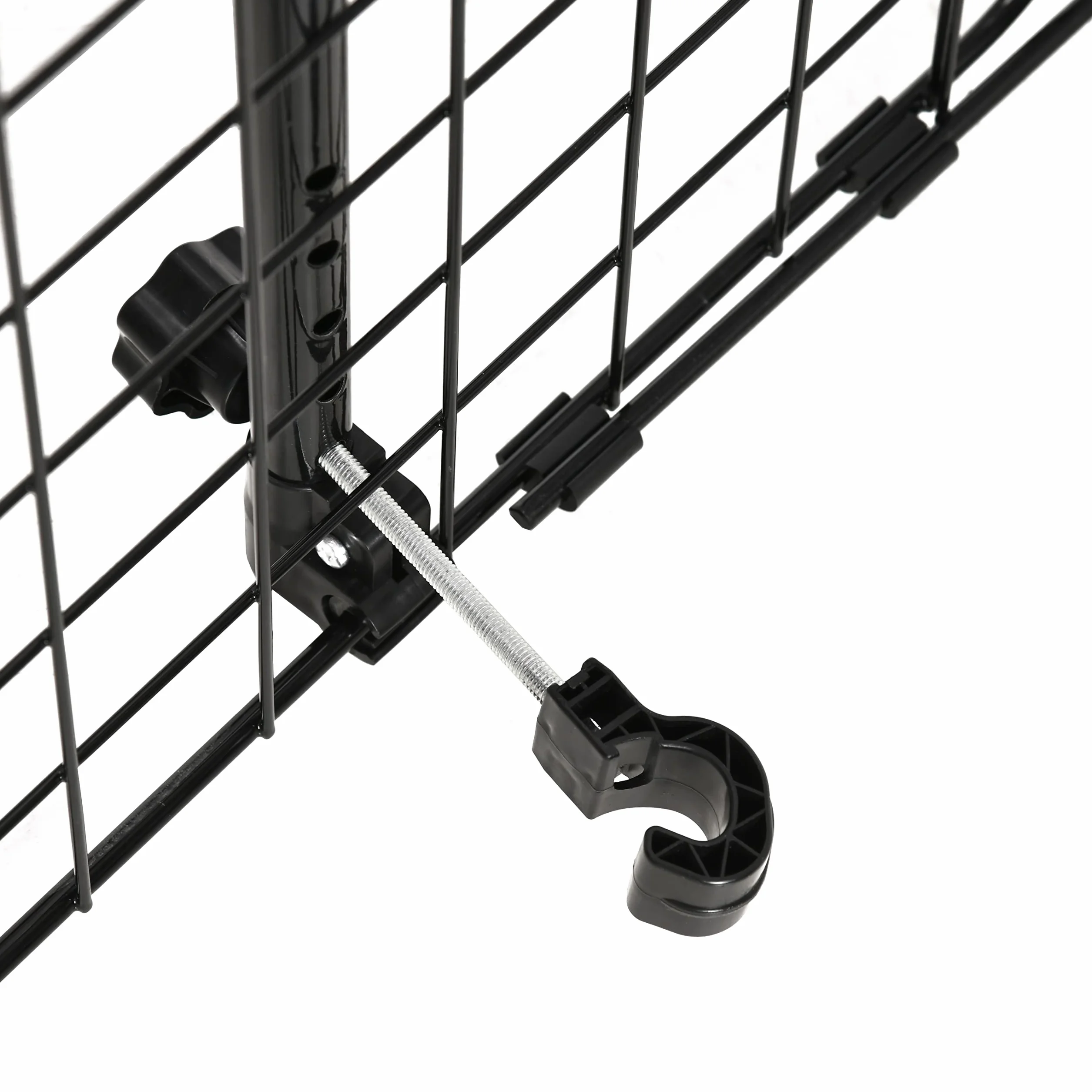 PawHut Barriera Divisore per Cani Universale per Poggiatesta Macchina Facile da Installare Regolabile 91-152cm