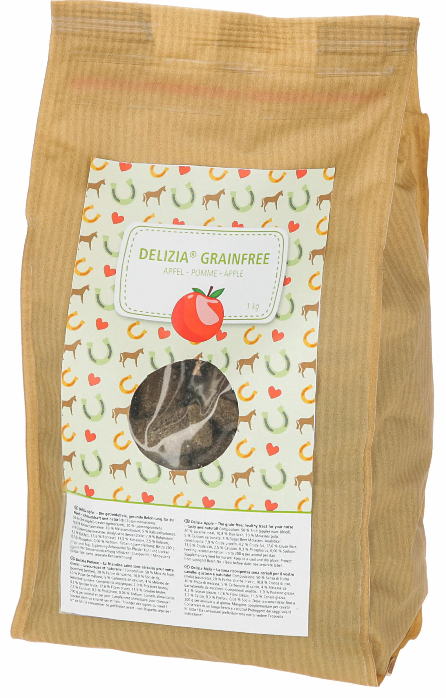 Kerbl Delizia Dadi ricompensati senza cereali, 1 kg, 12 pezzi
