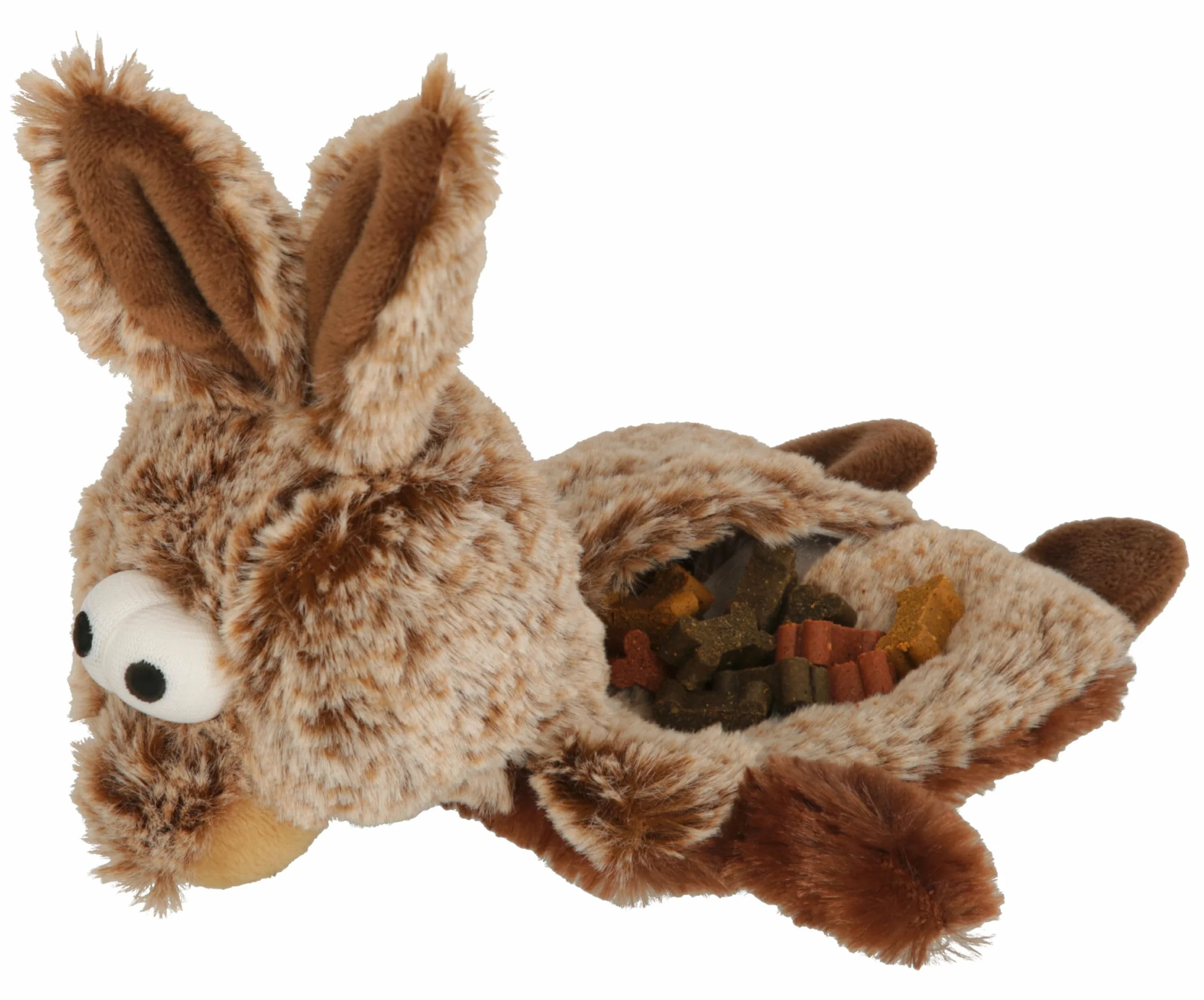Kerbl Pet Snackdummy - Coniglio in Peluche, 25 x 15 cm