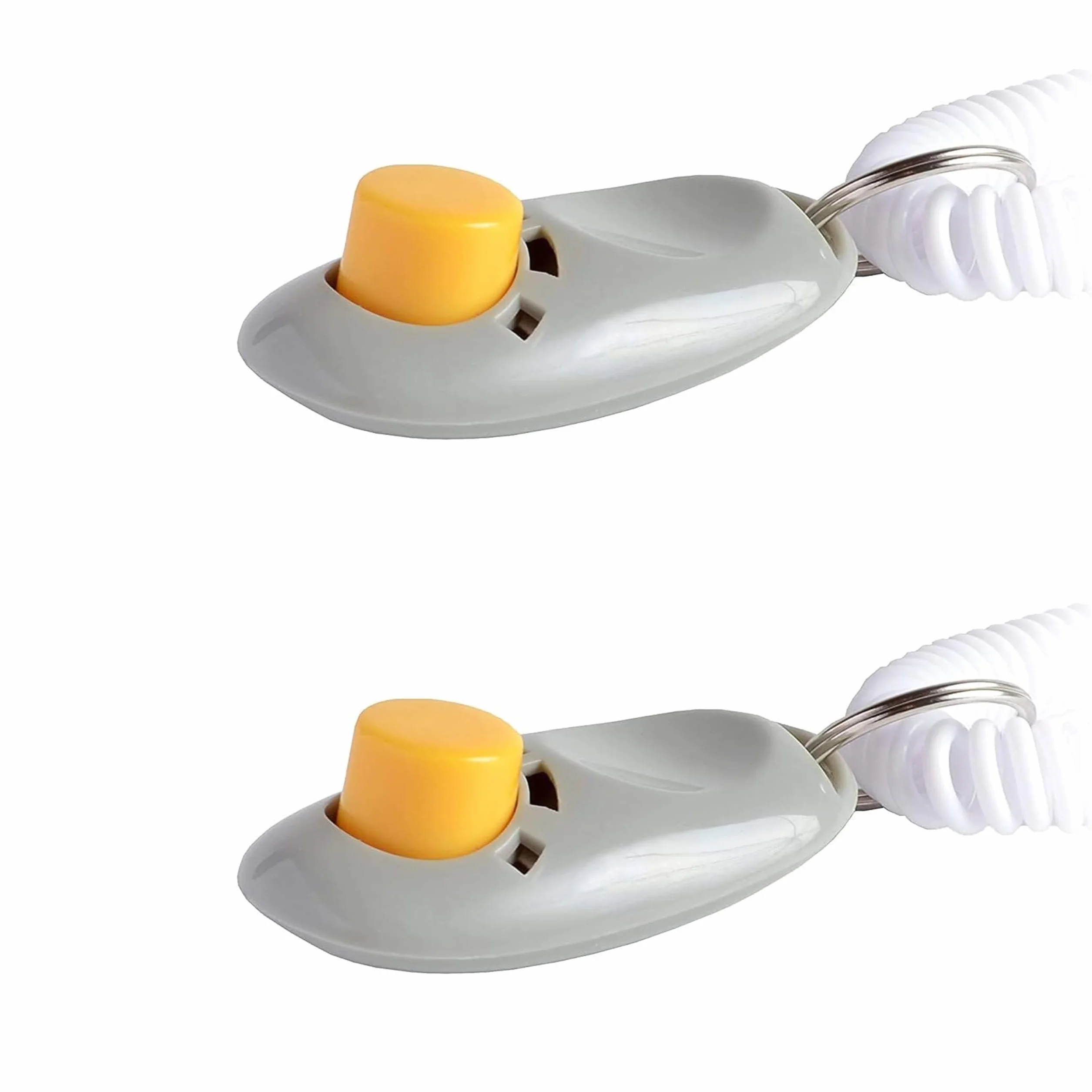 Clicker professionale big buddy con cinturino elastico da polso, per addestramento con il clicker di cani, gatti, cavalli