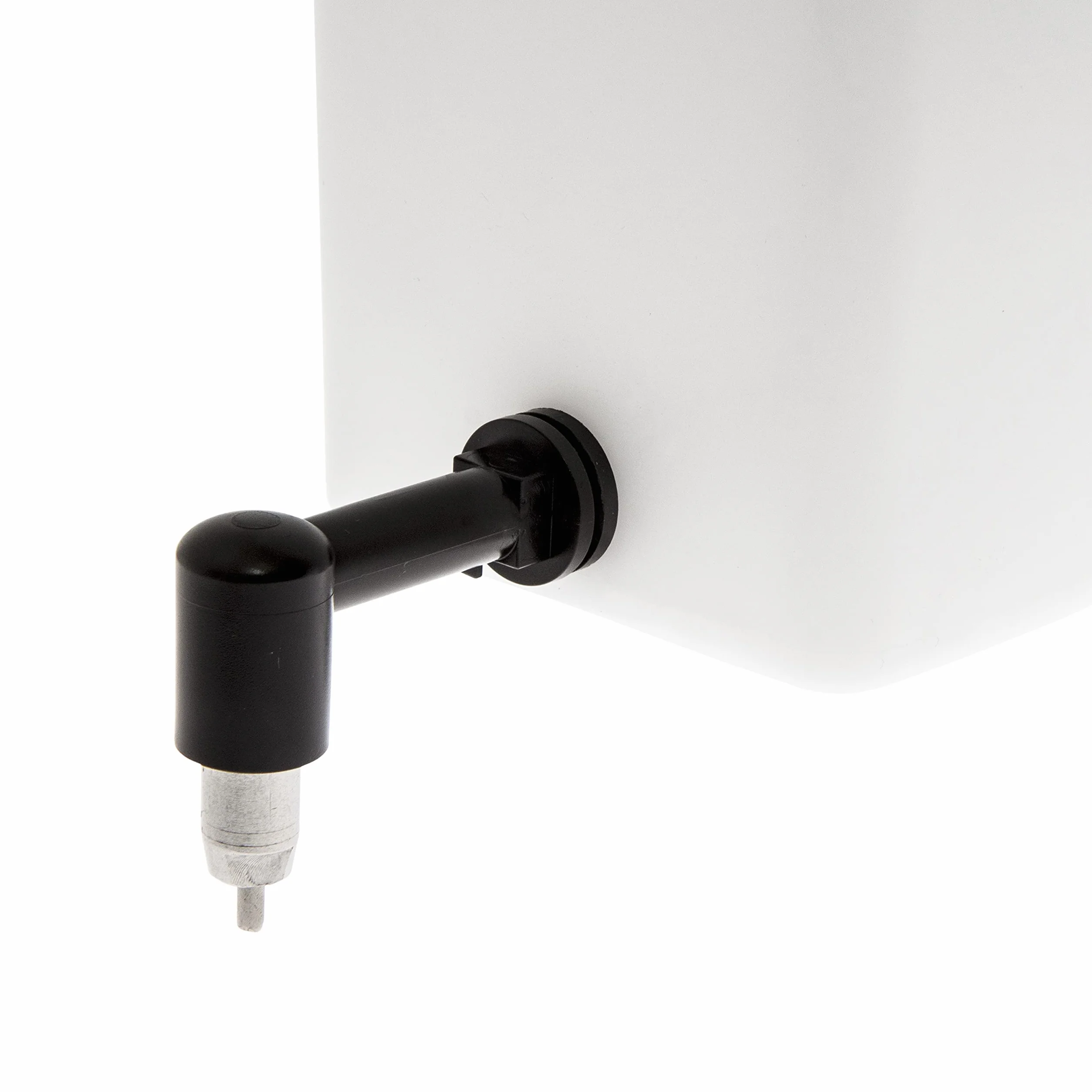 5 abbeveratoio per conigli, 1 l, per capezzoli, abbeveratoio per roditori, colore: bianco