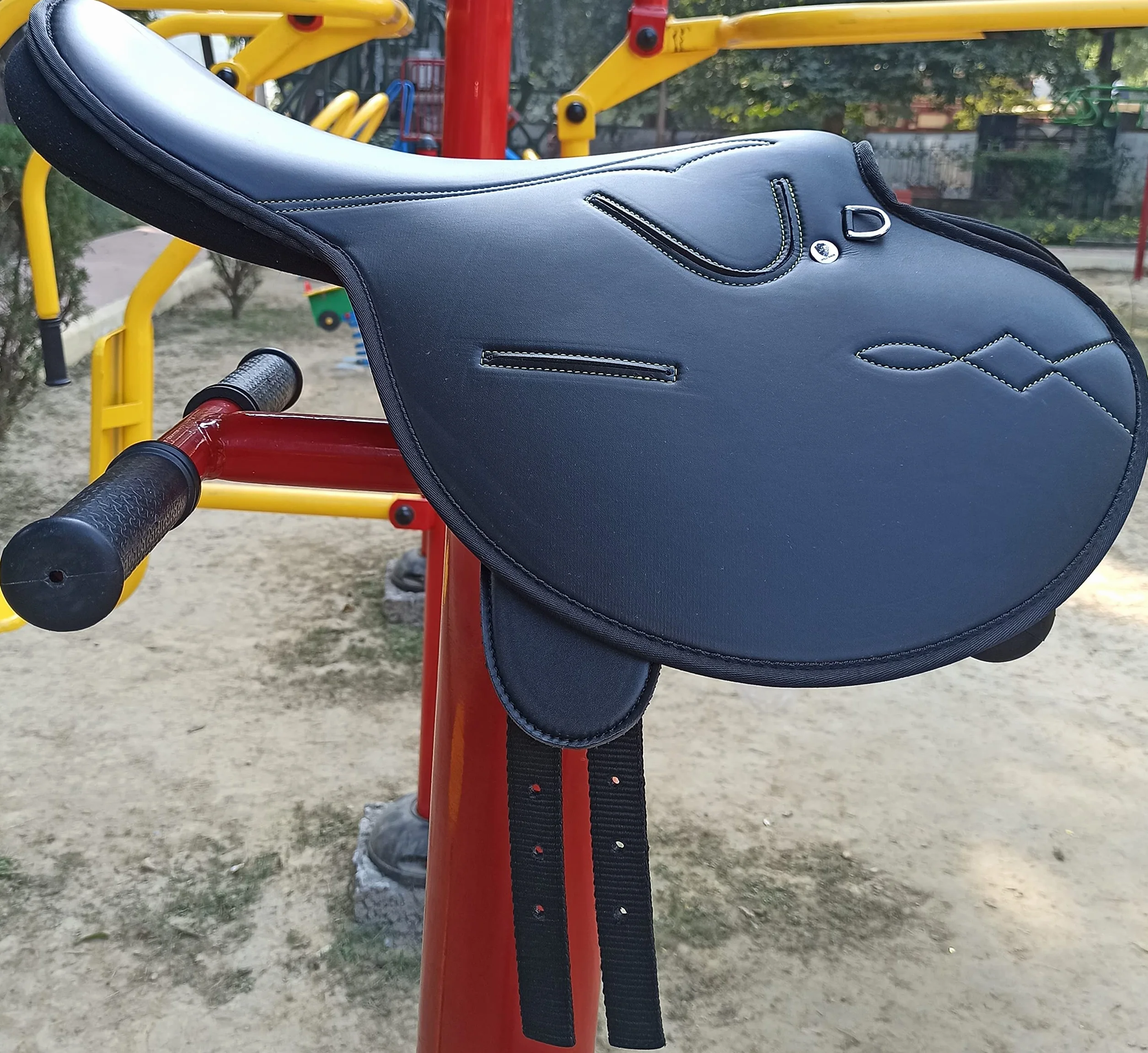 WILDRACE Sella da corsa per cavalli 45,7 cm Nero