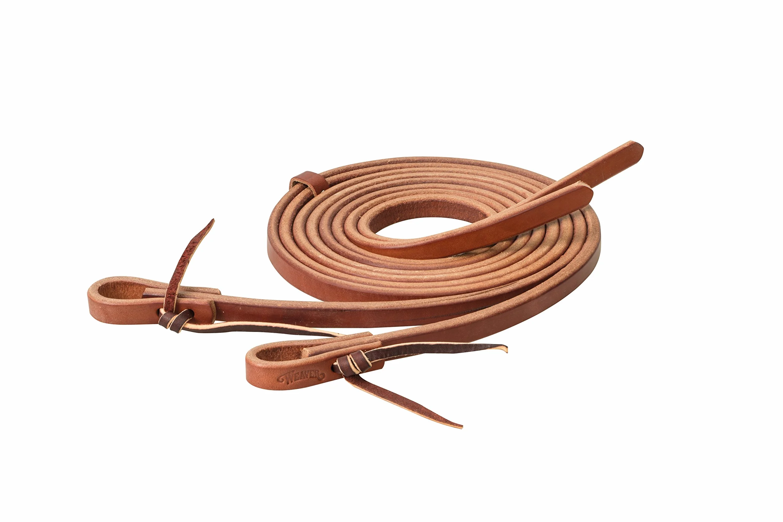 Weaver Leather Extra Heavy Harness Split Reins Canyon Rose 5/20 3 cm x 7 ft
