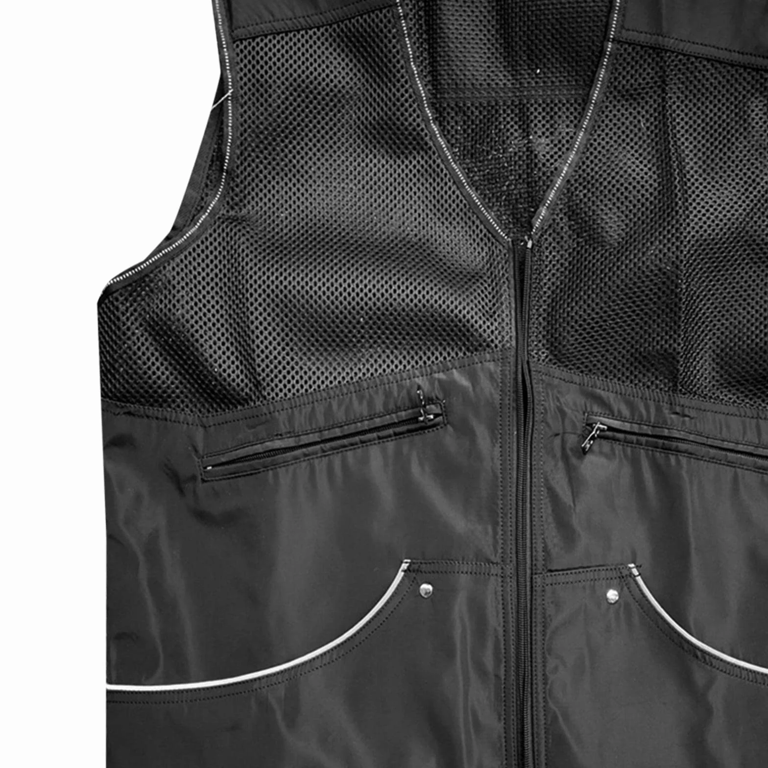 Gilet da addestramento per Cani per conduttori Pratico Gilet da Pesca Giacca da addestramento per Cani per addestramento all'obbedienza di agilità per, Nero, XL