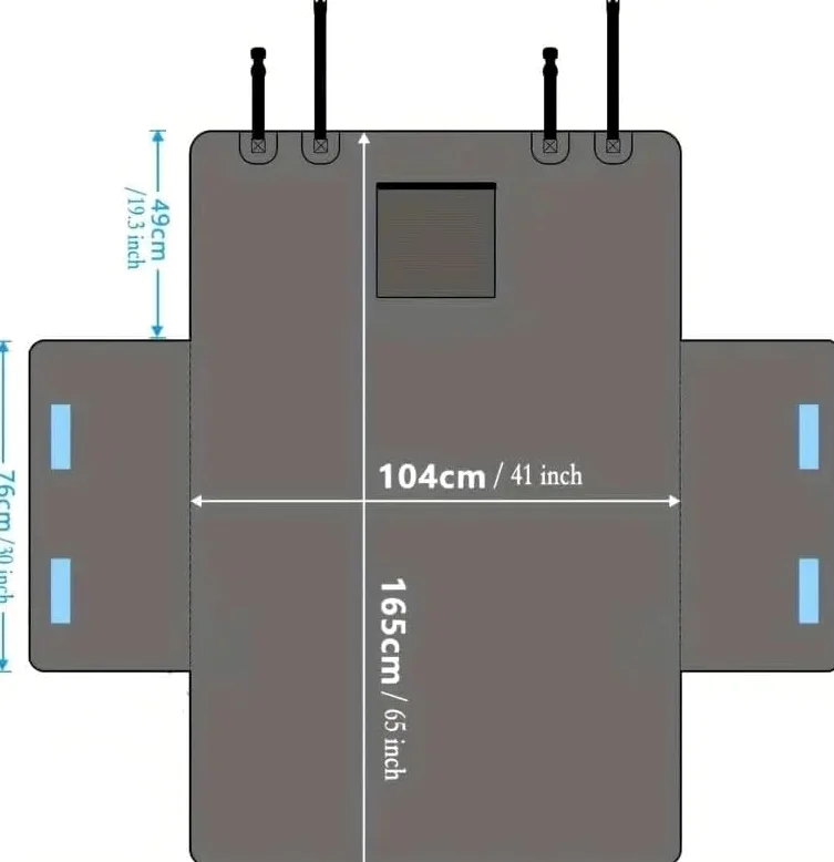 Telo Auto per Cani Bagagliaio per VW Taigo Touran Tiguan CC, Custodia Baule Auto Cani Antistrappo Impermeabile Protezione Antiscivolo