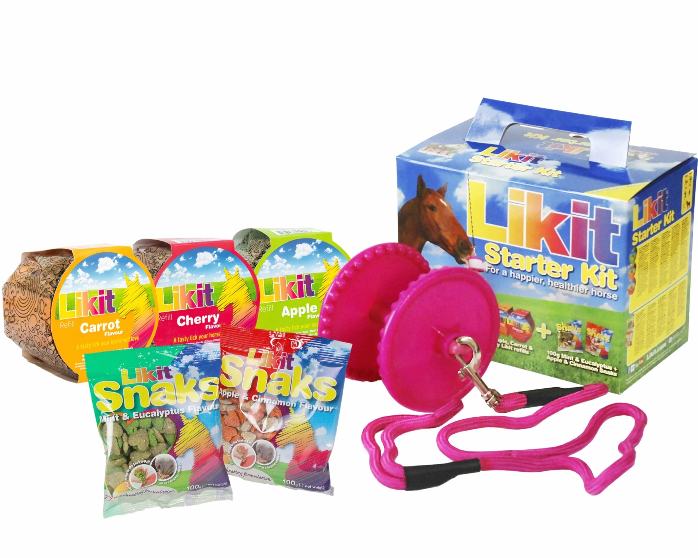 Likit starter kit leccalecca per cavalli Glitter Pink