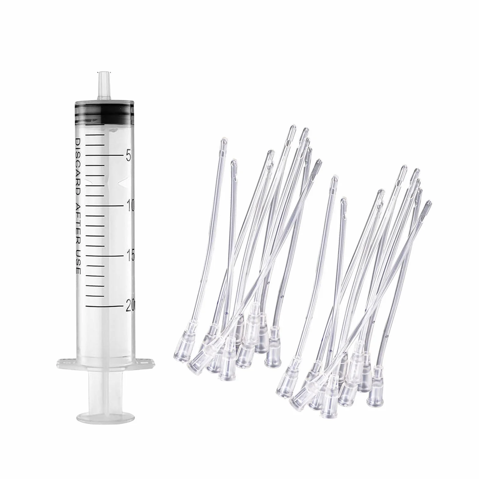 Spruzzatore di alimentazione per uccelli, 1 pezzo, con 20 tubi, sterile per animali domestici, per piccoli animali, gattini, cuccioli, Scientific Industrial Labs (B)