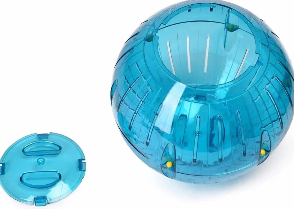 GNCGarden Palla per roditore grande 18 cm | Palla per roditore | Giocattolo per animali domestici | Giocattolo interattivo per criceto trasparente - Esercizi per animali