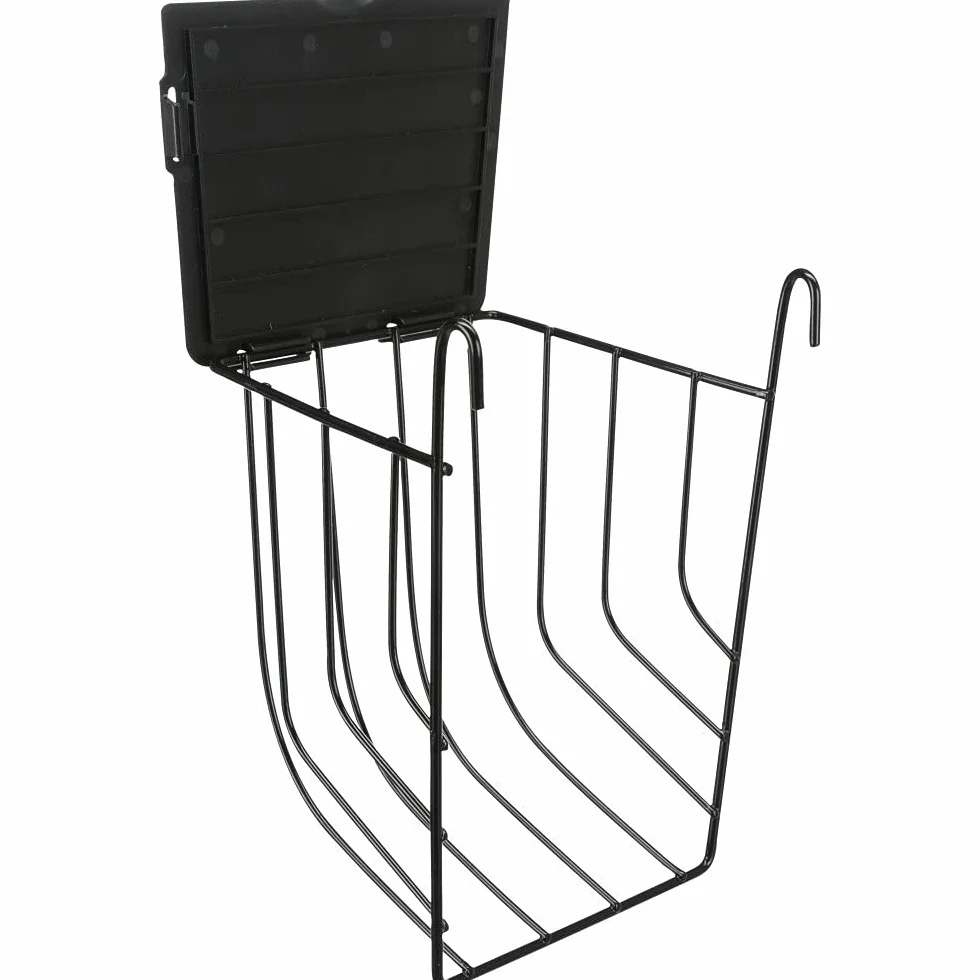 Portafieno sospeso, 13 × 18 × 12 cm, nero