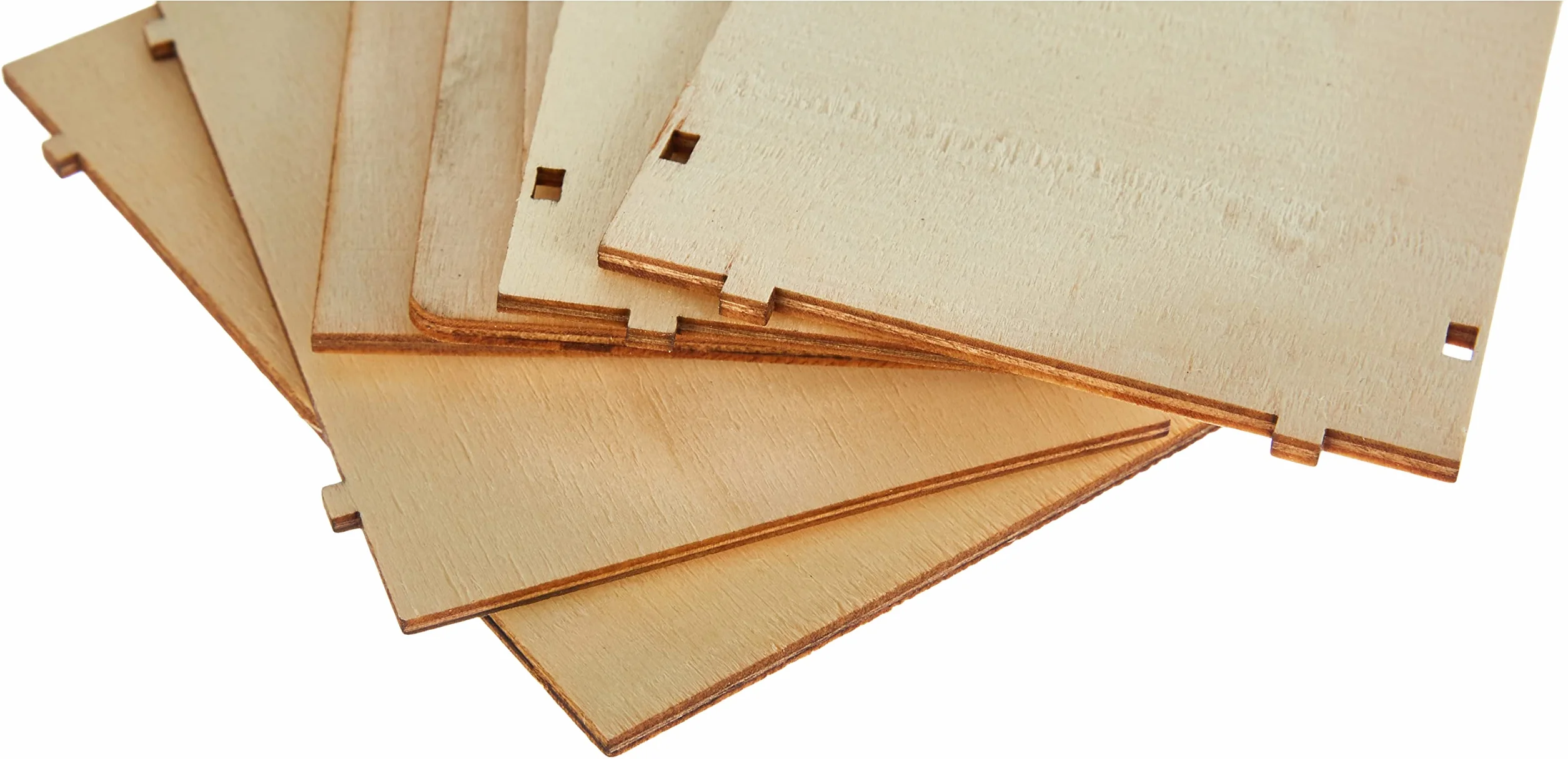 Rayher 62224000 kit in legno casetta per uccelli FSC Mix Credit, 11 x 10,5 x 17 cm, 7 pezzi, Oggetto decorativo, Oggetti decorativi