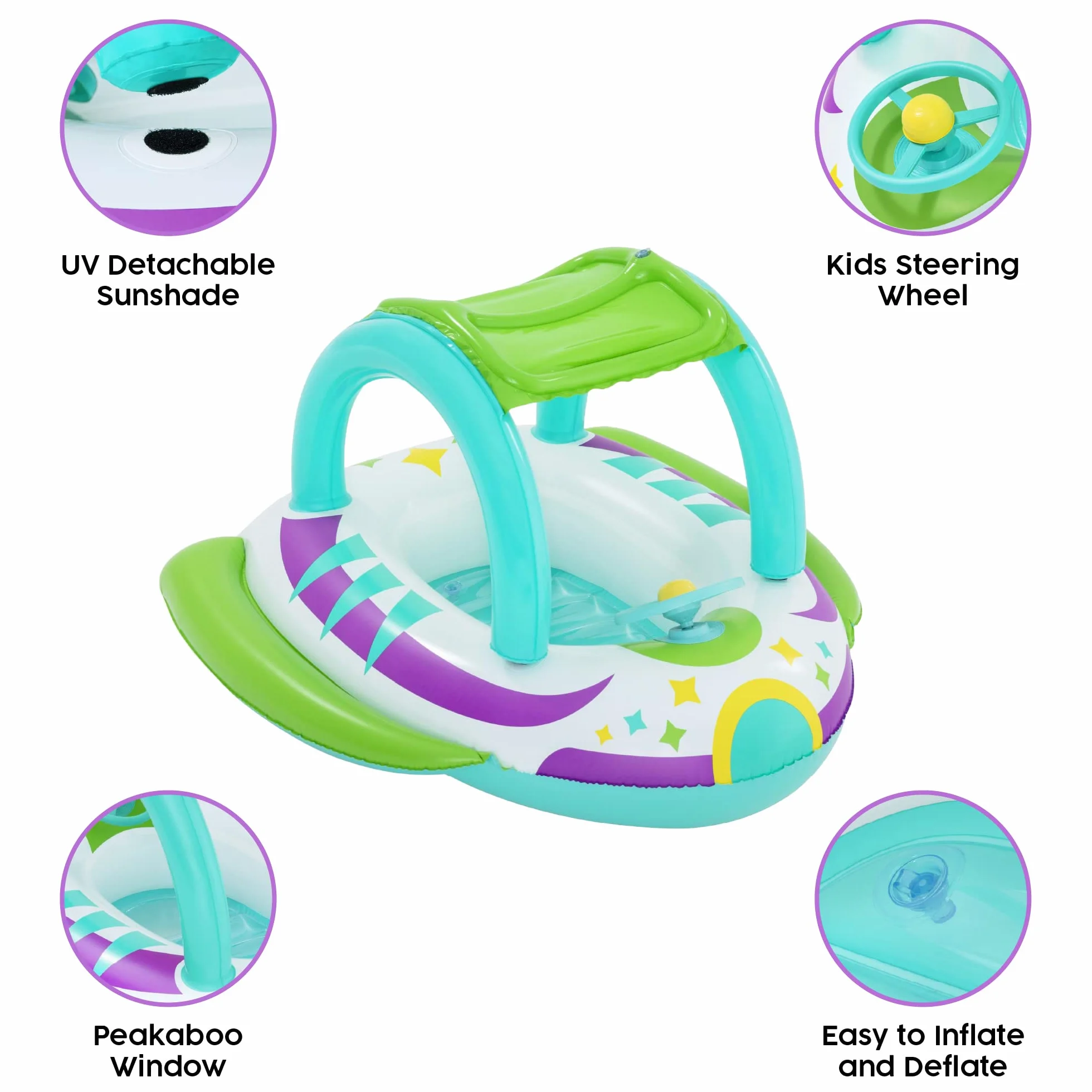 Bestway Galleggiante da Piscina Gonfiabile per Bambini