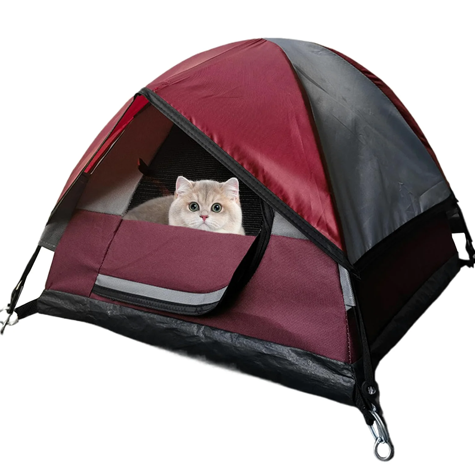 Generico Tenda da per gatti, Tenda da per gatti da campeggio per | Tenda per gatti impermeabile Tenda per animali domestici da esterno per cuccioli, cani, animali di piccola taglia