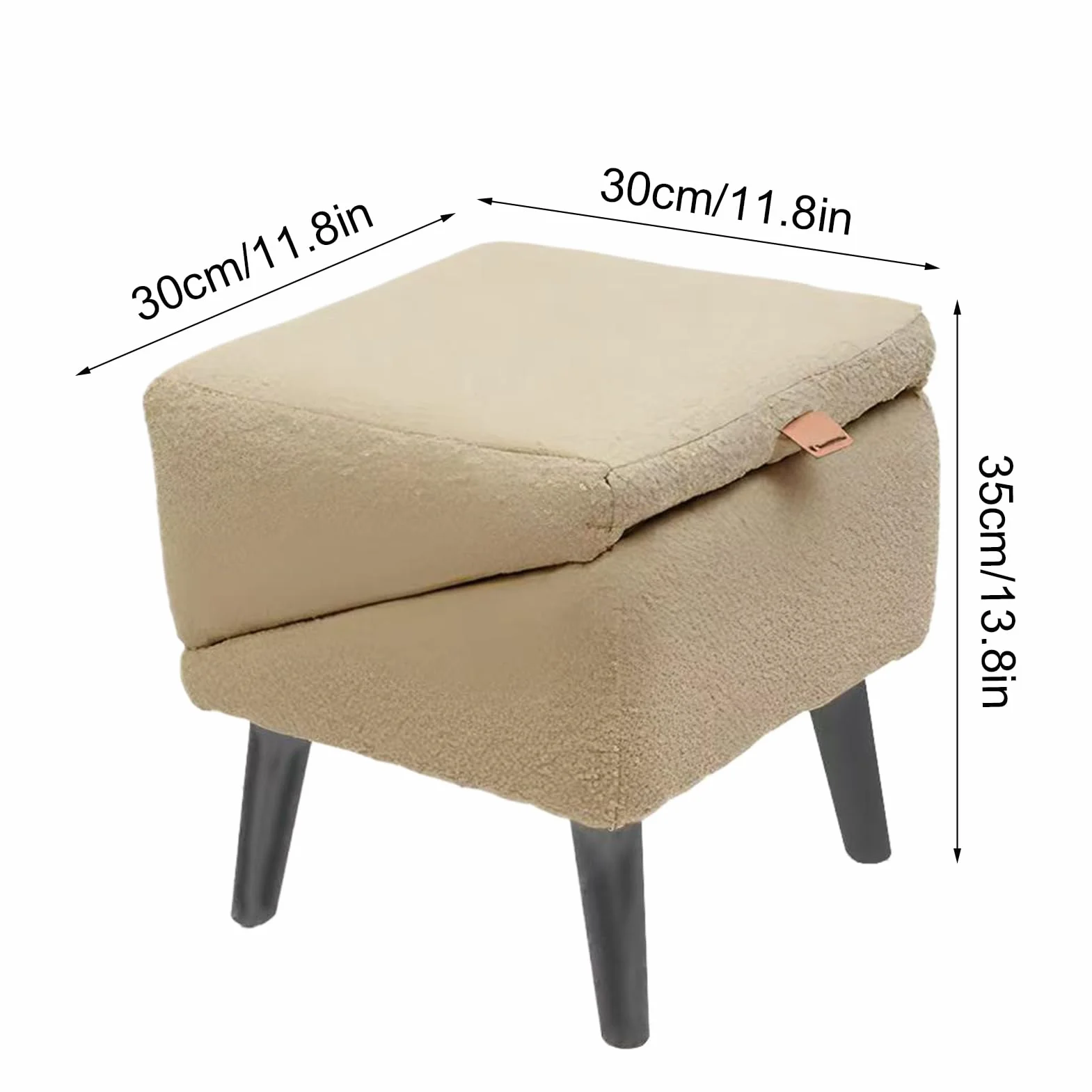 Rampa Per Cani, 30X30X35CM Rampa Cani Per Divano, Gradini Pieghevoli Canis Legno Pouf Diviso Per Lettos, Canis Antiscivolo Scale Gatti Rampe Divano Sedia Sicura, Per Interni Ed Esterni