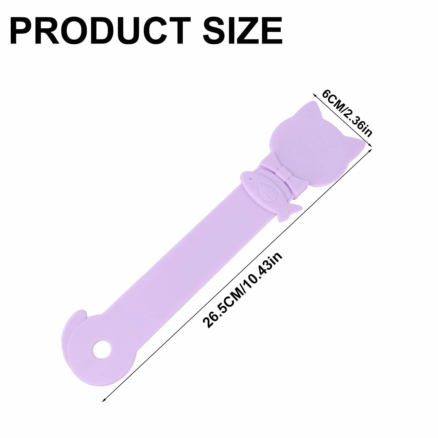 Cucchiaio da Spremere per Dolcetti per Gatti, Carino Multifunzionale Cucchiaio Cibo Gatti for Cibo Umido Snack Leccabili e Snack Liquidi (Viola)