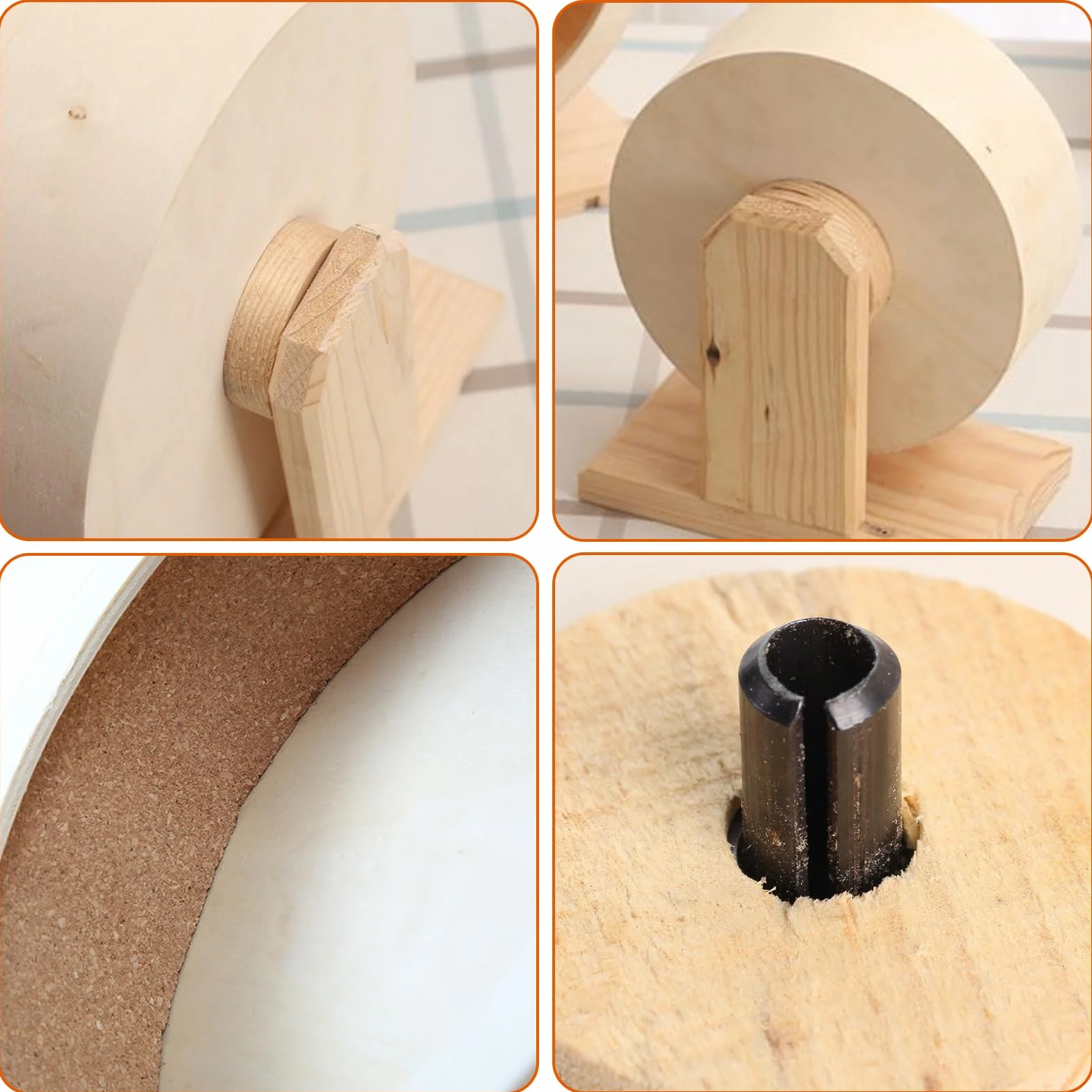 Rotella per criceti in legno per piccoli animali domestici: WIYETY Rotella per criceti silenziosa, rotella per criceti a basso rumore per tranquillità e movimento, rotella per altri piccoli animali