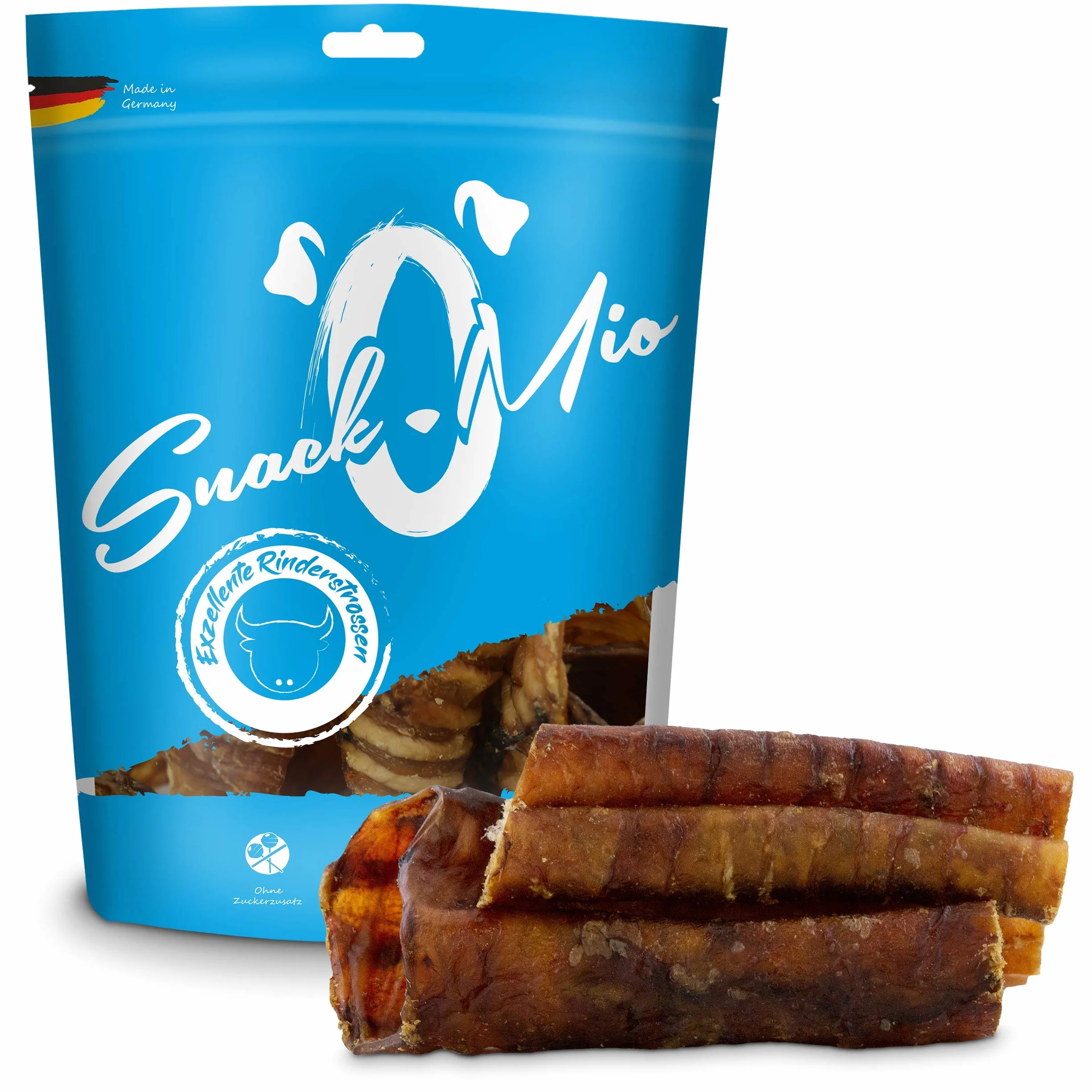 Snackomio Venandi Animal Eccellenti Trachee Di Bovino - Mastica Premium Per Cani - 700 g