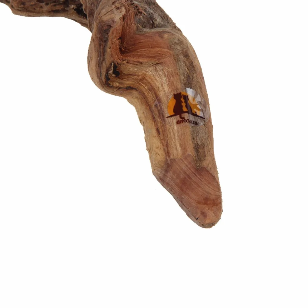 Emours TM - Decorazione per acquario, in legno di derivazione (M/L (20,3-27,9 cm di lunghezza)