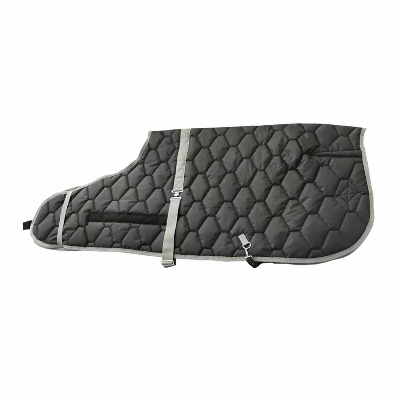 Coperta per Cavalli in Tessuto Oxford Resistente, Indumento Invernale Impermeabile, Lenzuolo da Equitazione Traspirante, Abbigliamento Caldo Adatto al, Nero 90cm