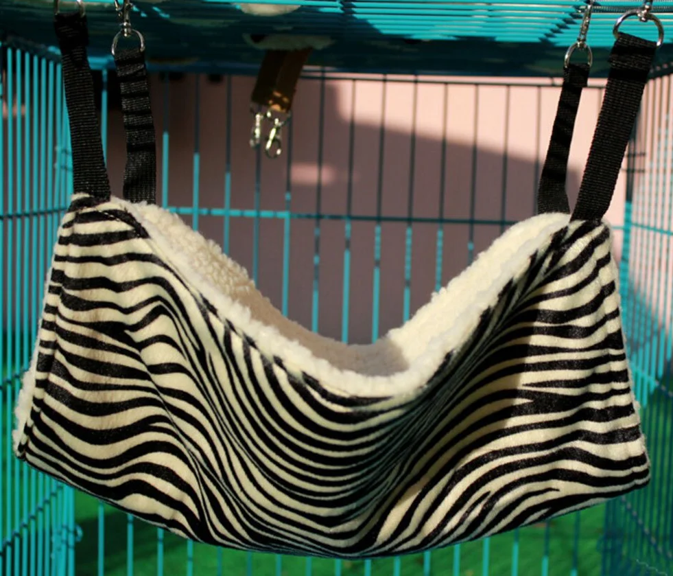 Animale Domestico Gattino Gatto Amaca Coperta Gabbia Sospeso Letto per Ratto Furetto Coniglio