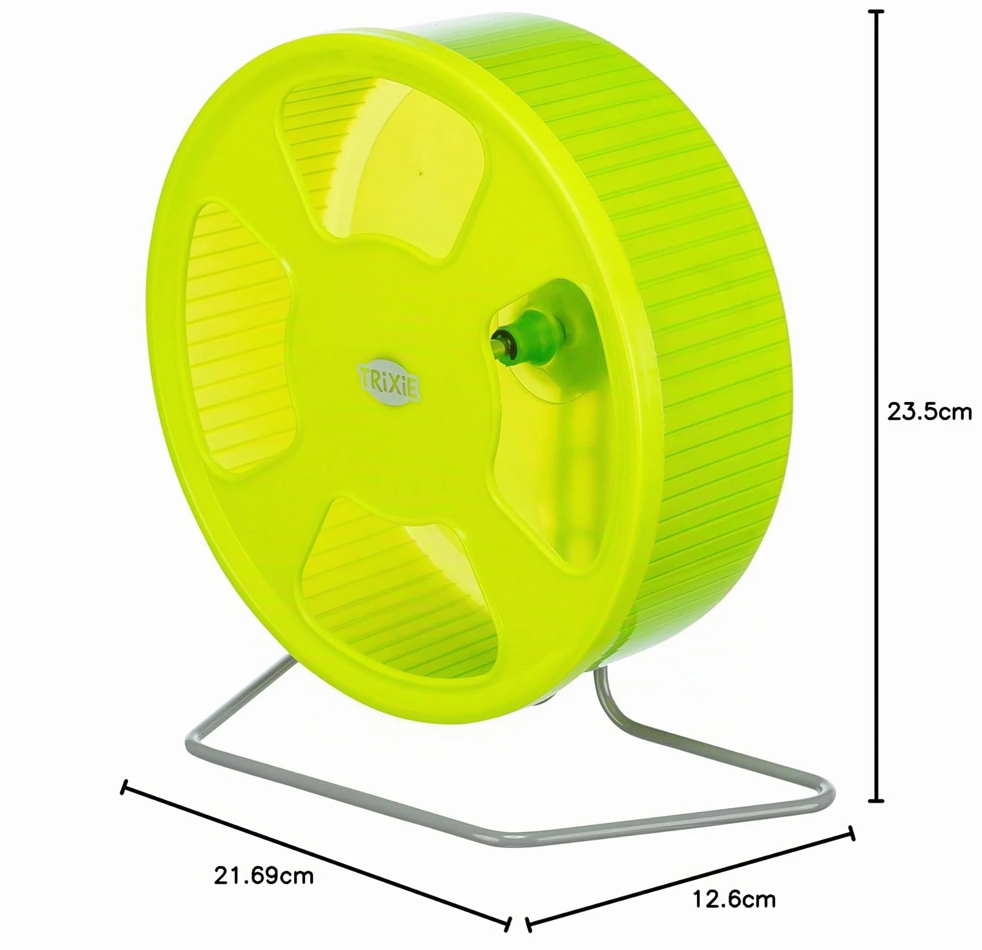 Trixie Ruota per l’Esercizio, in plastica, Diametro di 20 cm, Colori Assortiti