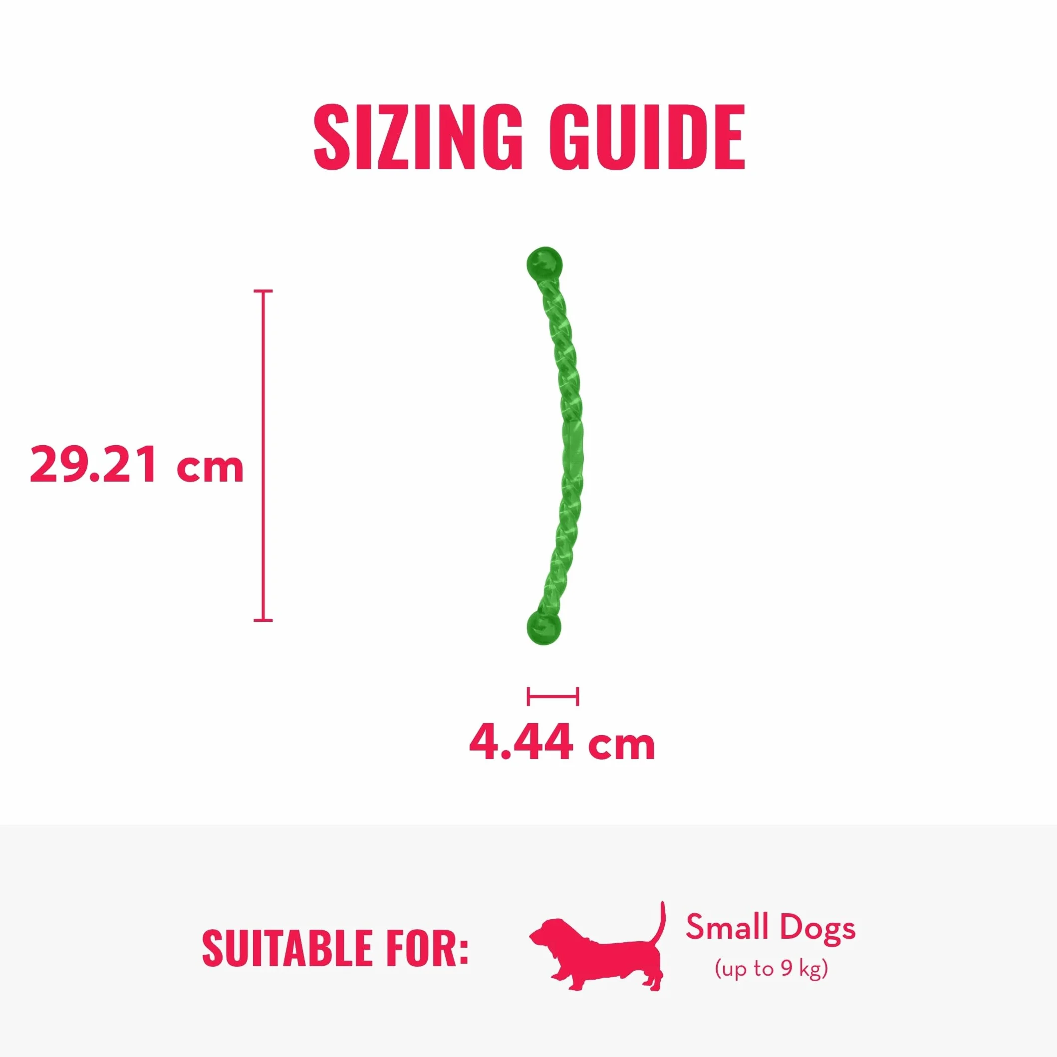 KONG Safestix - Giocattolo per cani, colori assortiti