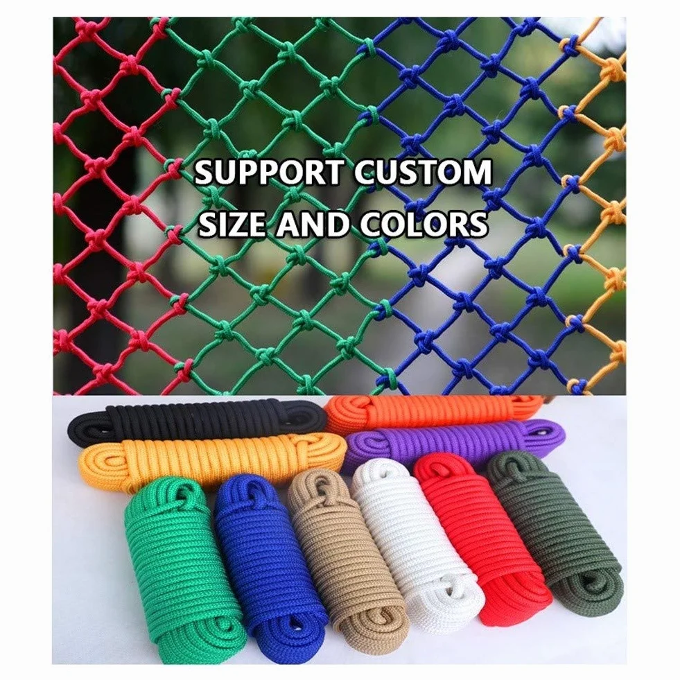 Rete di sicurezza colorata in nylon senza nodi per bambini 1x8m Protezione per balcone e scale Facile installazione Recinzione di sicurezza per bambini per la casa Durevole Forte e affidabile