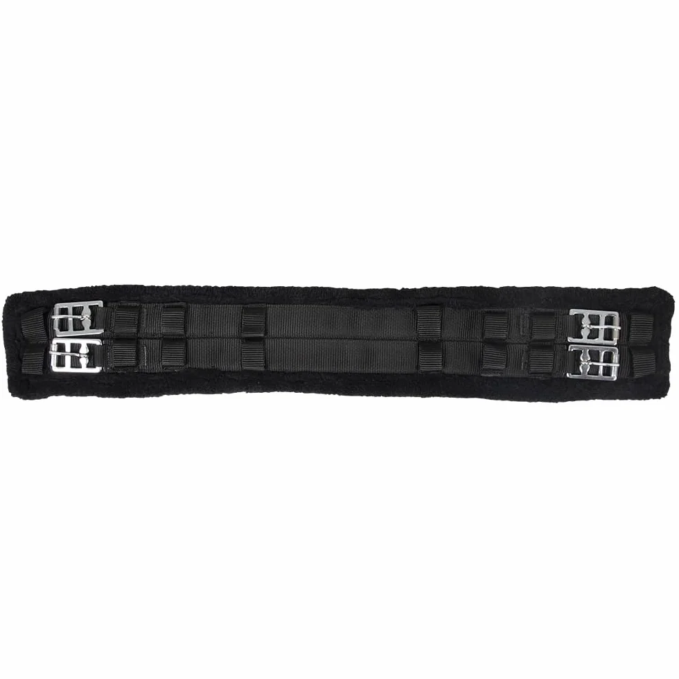 PFIFF 103004 Bareback Pad, Cuscino da Equitazione Senza Albero, in Finta Pelle Scamosciata e Pelliccia Sintetica, Cuscino per Sella, Colore Marrone