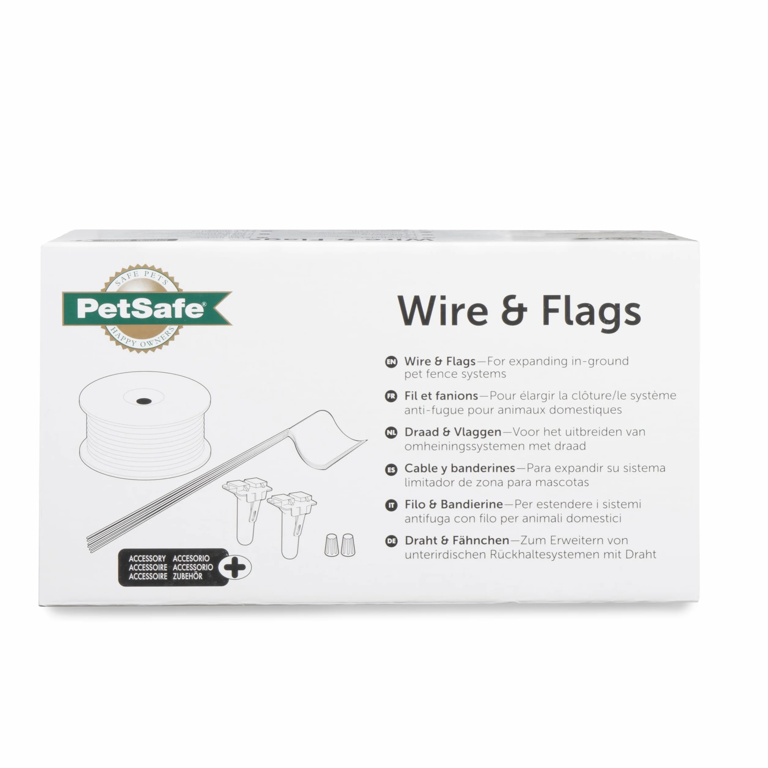 PetSafe - Filo di Ricambio per Recinto Interrato con Bandiere di Segnalazione, 152 m di Cavo Intrecciato e Kit di Giunzione