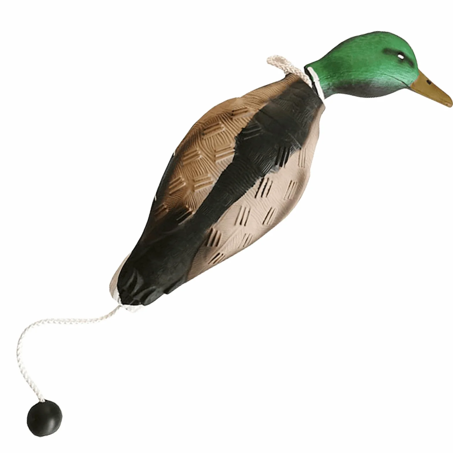 GOMETY Anatre Dummy Paraurti, Mallard Mimics Duck Giocattoli, Dummy Addestramento per cani falsi anatre, accessori per cani da caccia per l'allenamento del cane da caccia Retriever