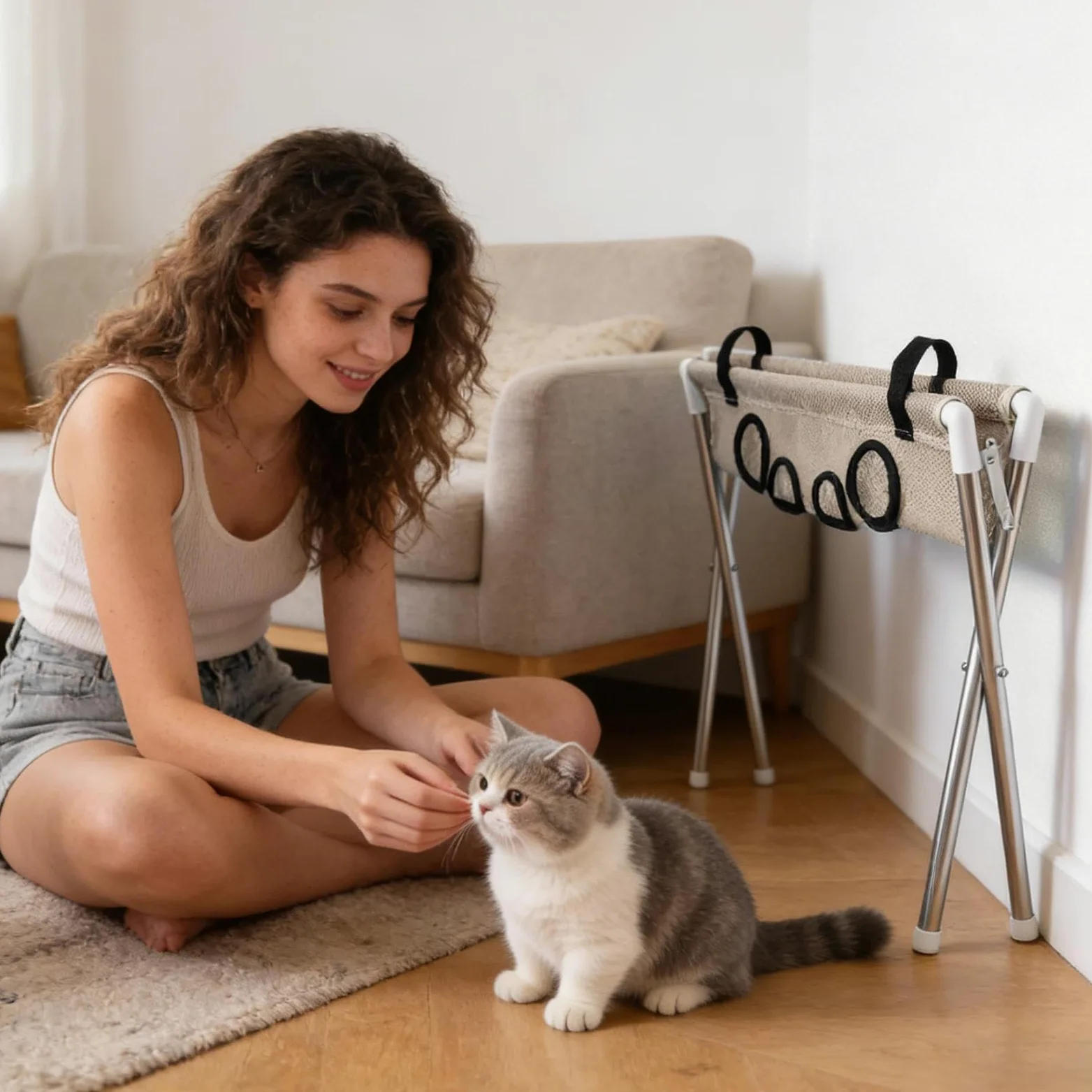 Amaca taglio unghie cani Soluzione per Toelettatura Gatti a 8 Fori | Gancio taglio unghie animali Per Gatti, Cani, , Cuccioli, tutte le taglie, uso domestico, taglio pelo, pulizia orecchie