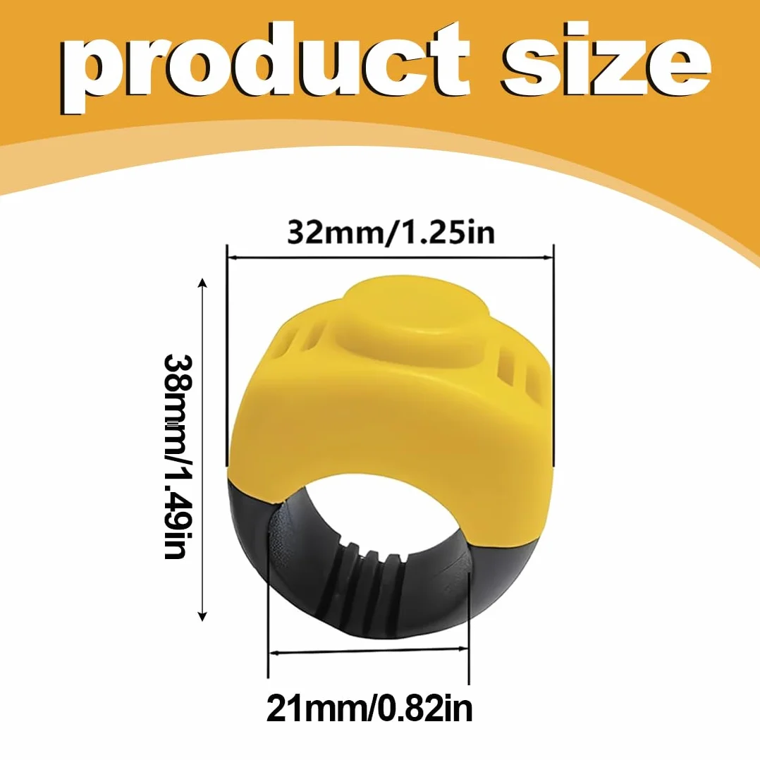 Clicker per Addestramento Cani e Gatti, con Anello per Dita, Accessorio per Addestramento Animali, Clicker Compatto per Cani, Gatti e Cavalli, Pratico e Portatile