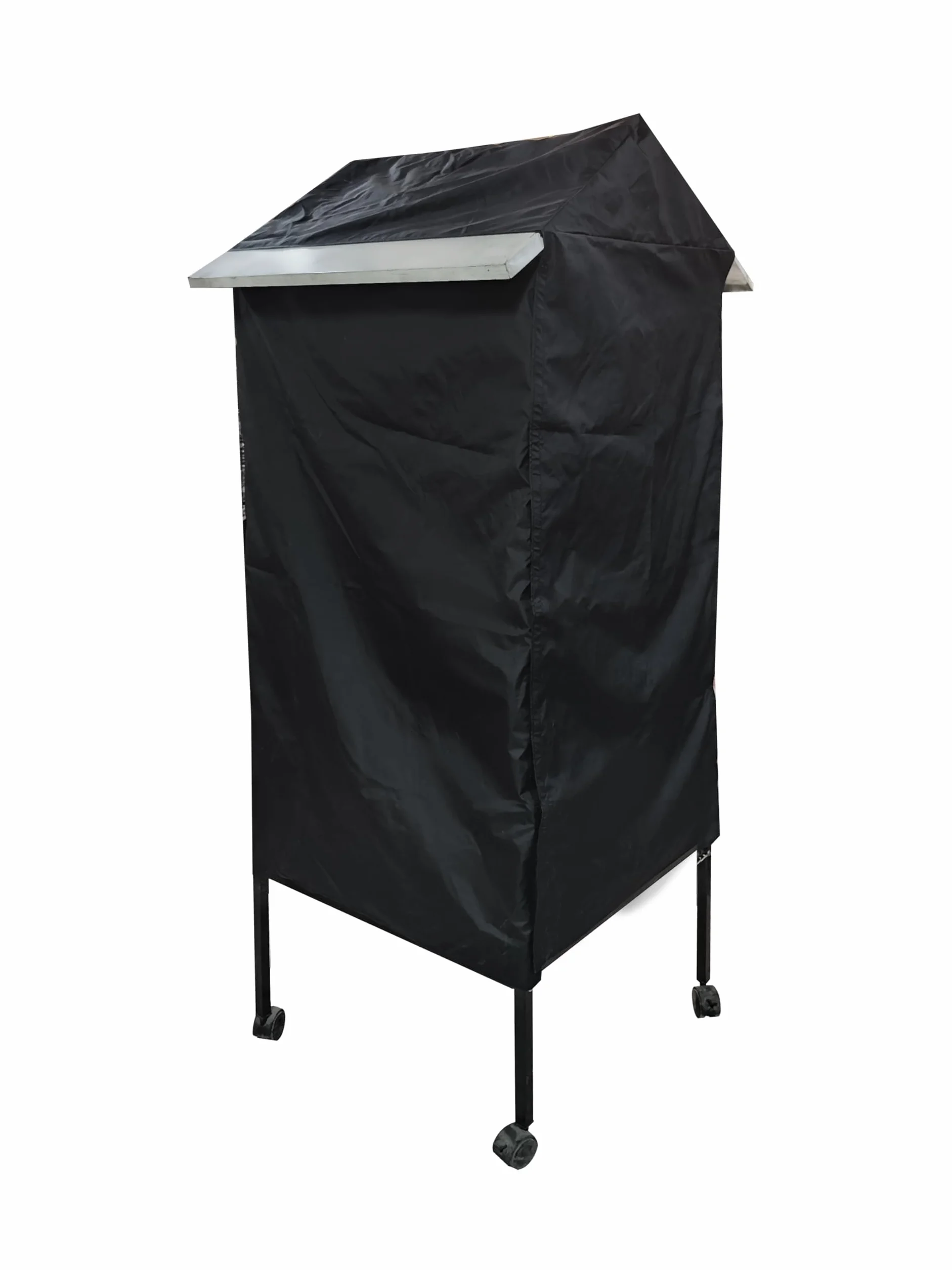 Pet's Solution - Telo Copertura Oscurante Nero per Gabbia Uccelli Petdumbo con misure interne da 60x60x133h cm