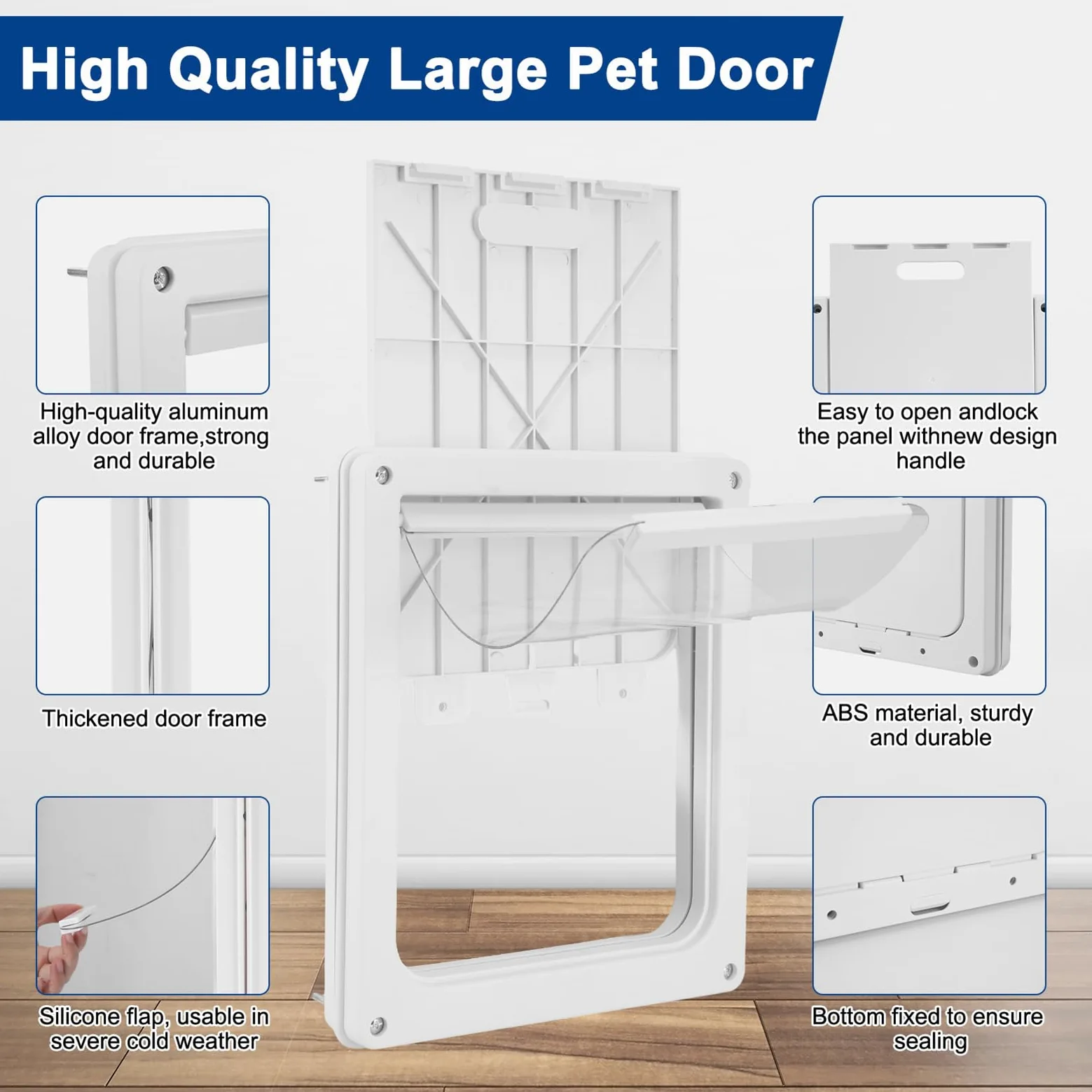 Porta per cani per cani - Porta per animali domestici resistente alle