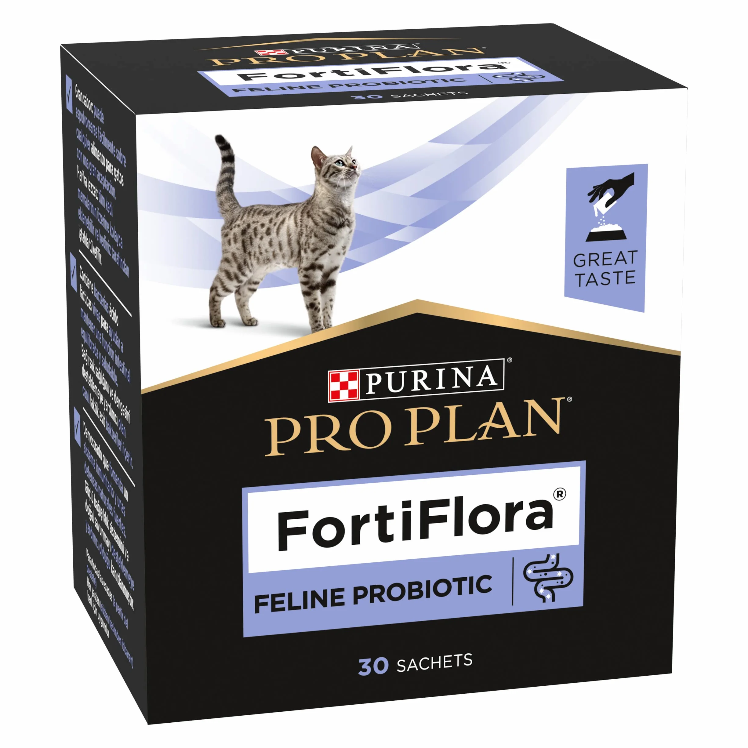 Purina - Purina Veterinary Diet Fortiflora Suplemento Nutricional Gatos - 616 - 30 sobres de 1gr