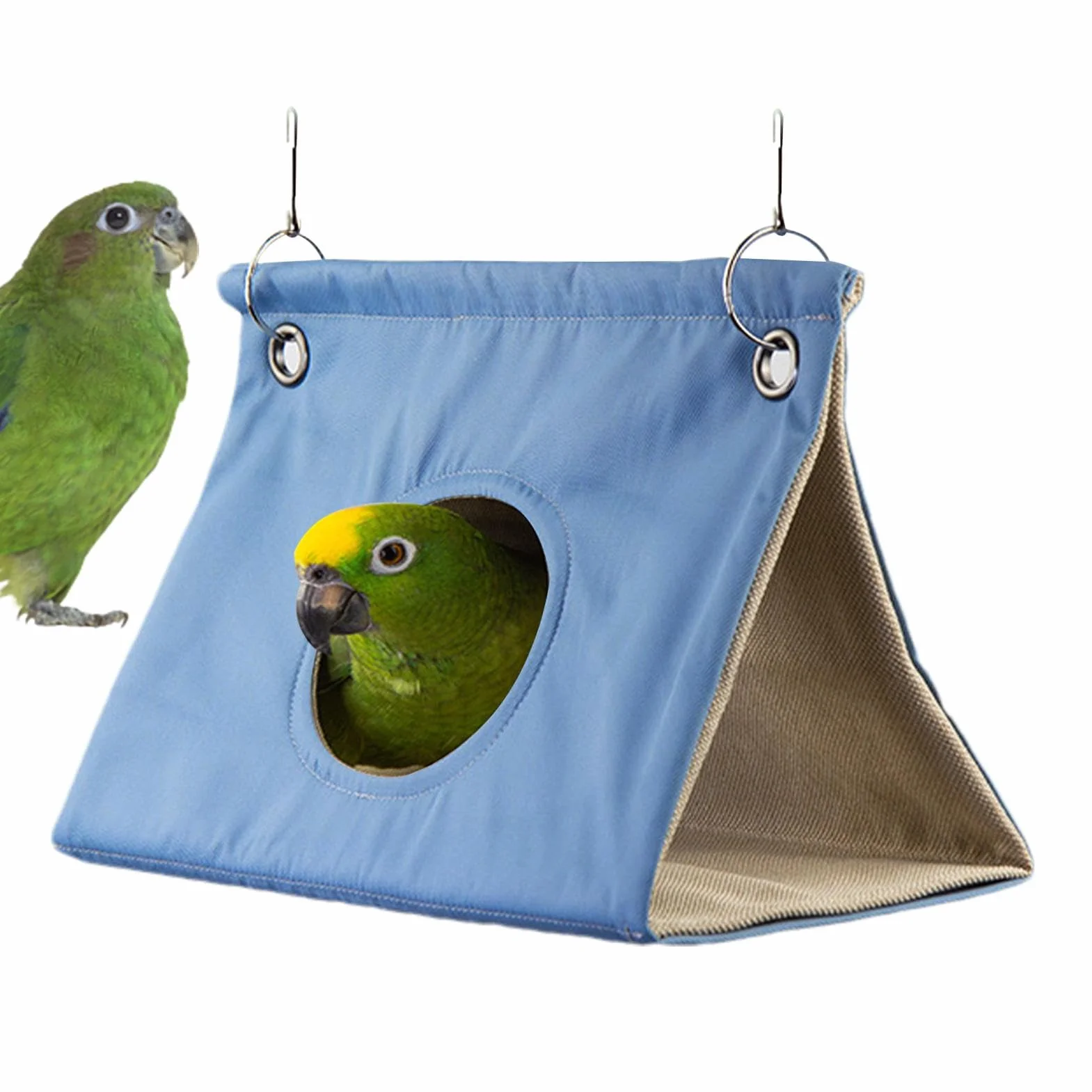 Generico Letto per Uccelli, Letto per pappagalli - per Uccelli Amaca Budgies,Comodo per Amaca per pappagalli Morbido e Traspirante per calopsitta, pappagallino Ondulato, cacatua, Pappagallo