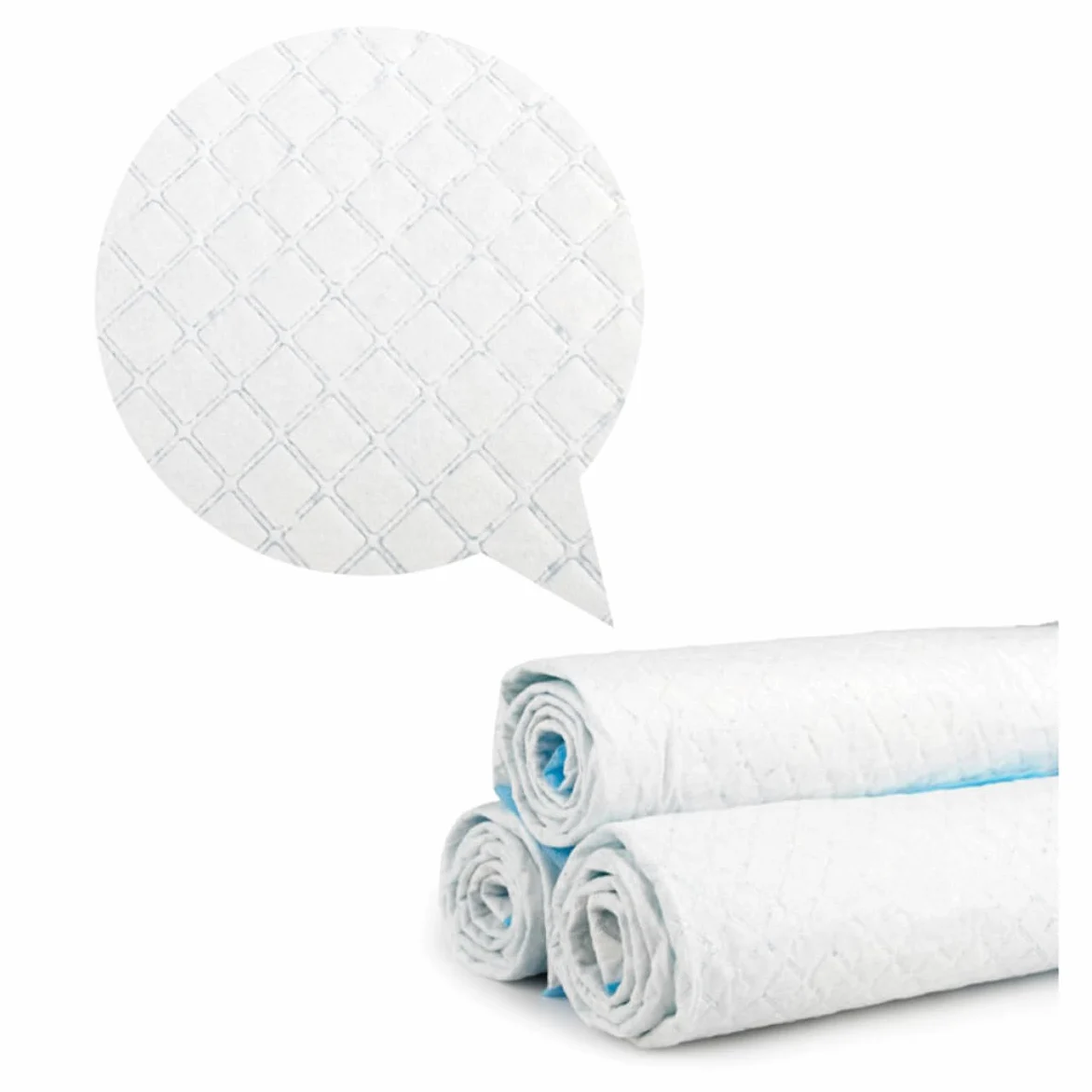 Tappetino Assorbente per Cani e Cuccioli Xl 20 Pezzi Blu | Tessuto Non Tessuto, Spessore Maggiorato, 60cm X 90cm, per Hotel e Supporto Cani Anziani