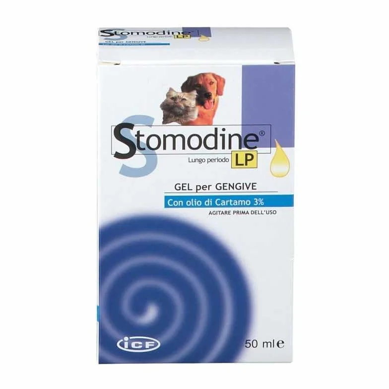 Stomodine LP Gel Gengive 50 ml - Gel per l'igiene di denti e gengive per cani e gatti