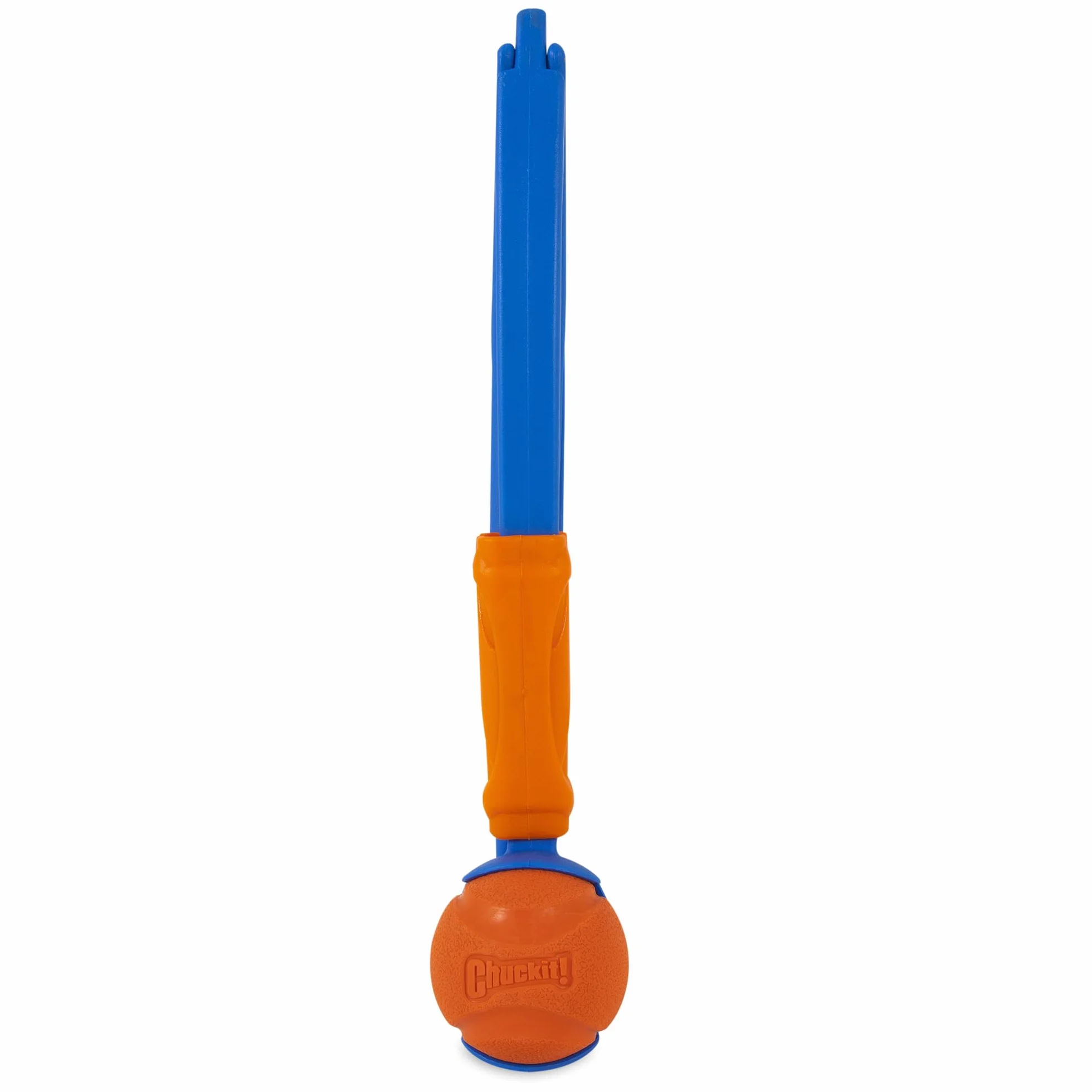 Chuckit! – Lanceur Fetch & Fold 25M – Lanciapalle per Cani - Lanciatore per Cani Pieghevole - Lanciatore Compatibile con Palline Medie - Viene Fornito con 1 Fetch Ball Medium