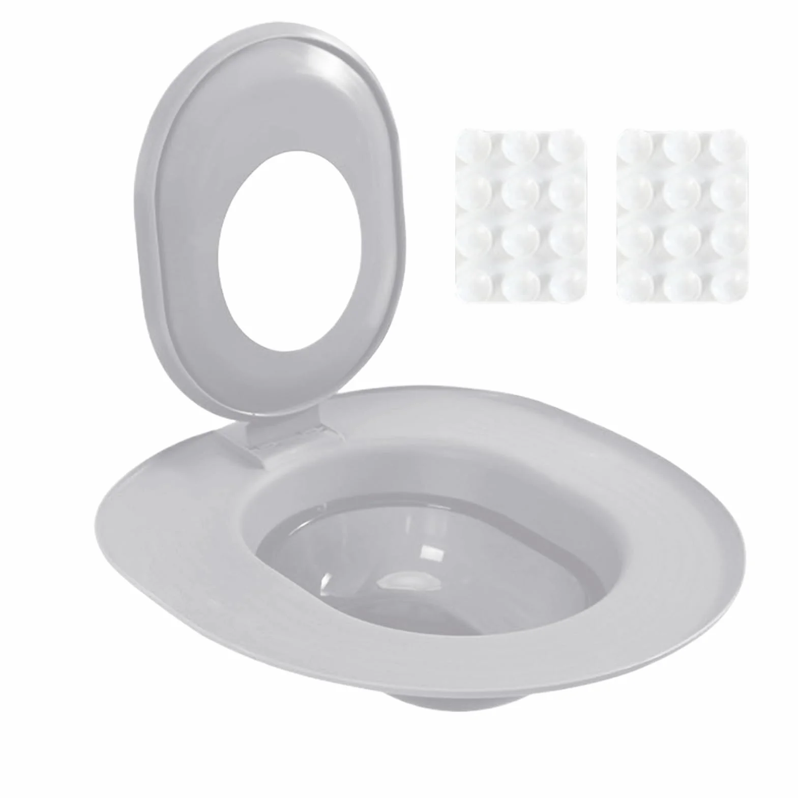 Generico Kit addestramento WC per gatti | rimovibile per urinaio - Addestratore per Gabinetto e Lettiera,per uso in Seminterrato, Negozio di Animali, Interno, Casa, Appartamento, Bagno
