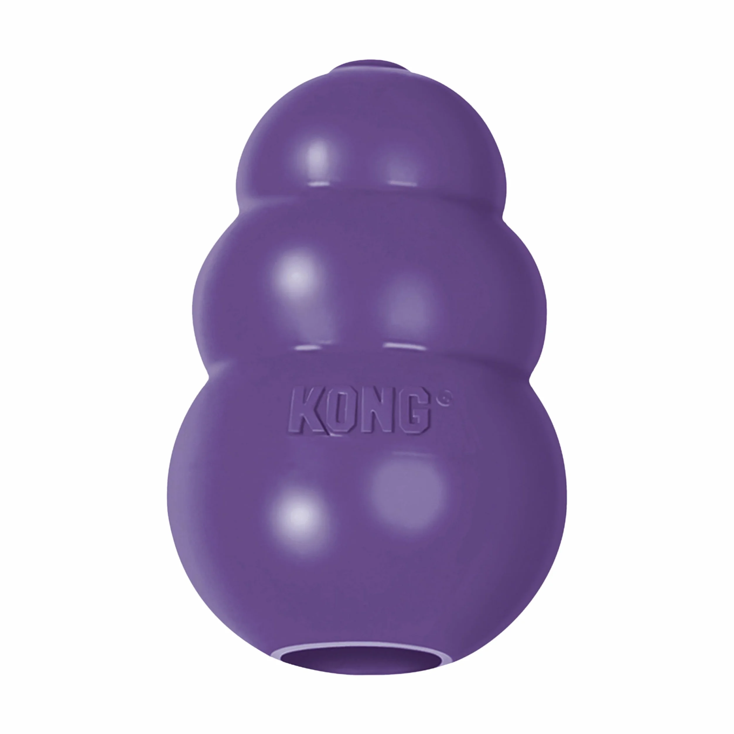 KONG Senior - Giocattolo Con Gomma Naturale Delicata - Da Masticare Per Cani Anziani - Per Cani Di Taglia Media