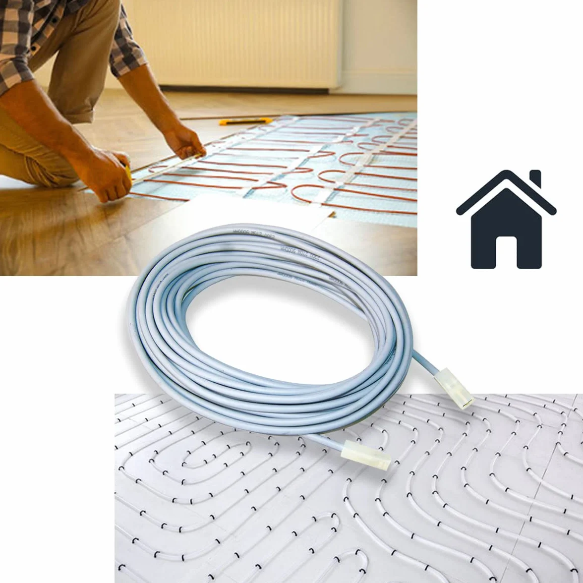 GOLDMAN SERVICE | Resistenza al Silicone Cavo Scaldante Flessibile | 3 metro 90 Watt | Semenzai, Acquario, Terrario per rettili, Incubatrice, Umidità, Frigoriferi, Birra